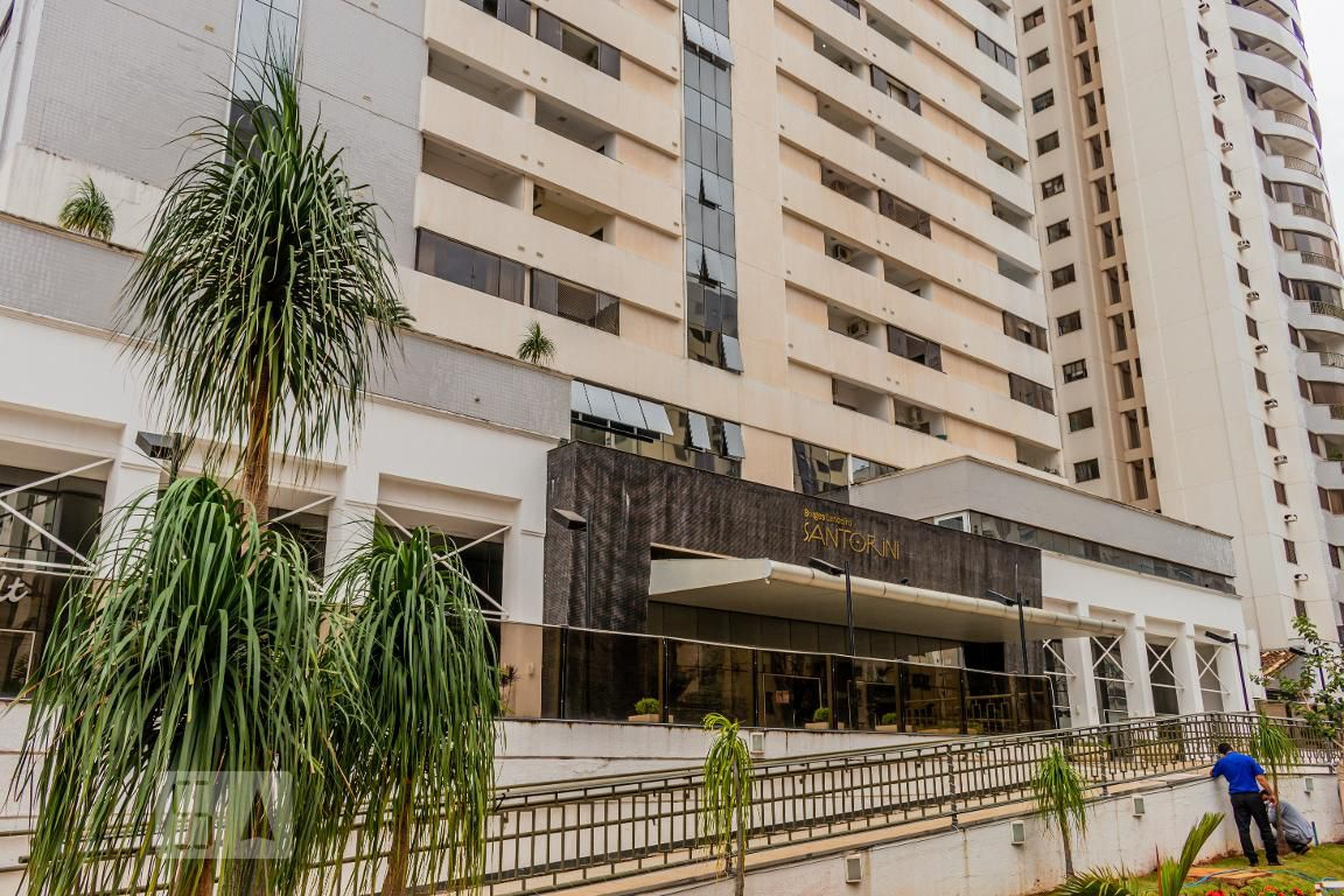 Fachada do Condomínio Condomínio Borges Landeiro Santorini