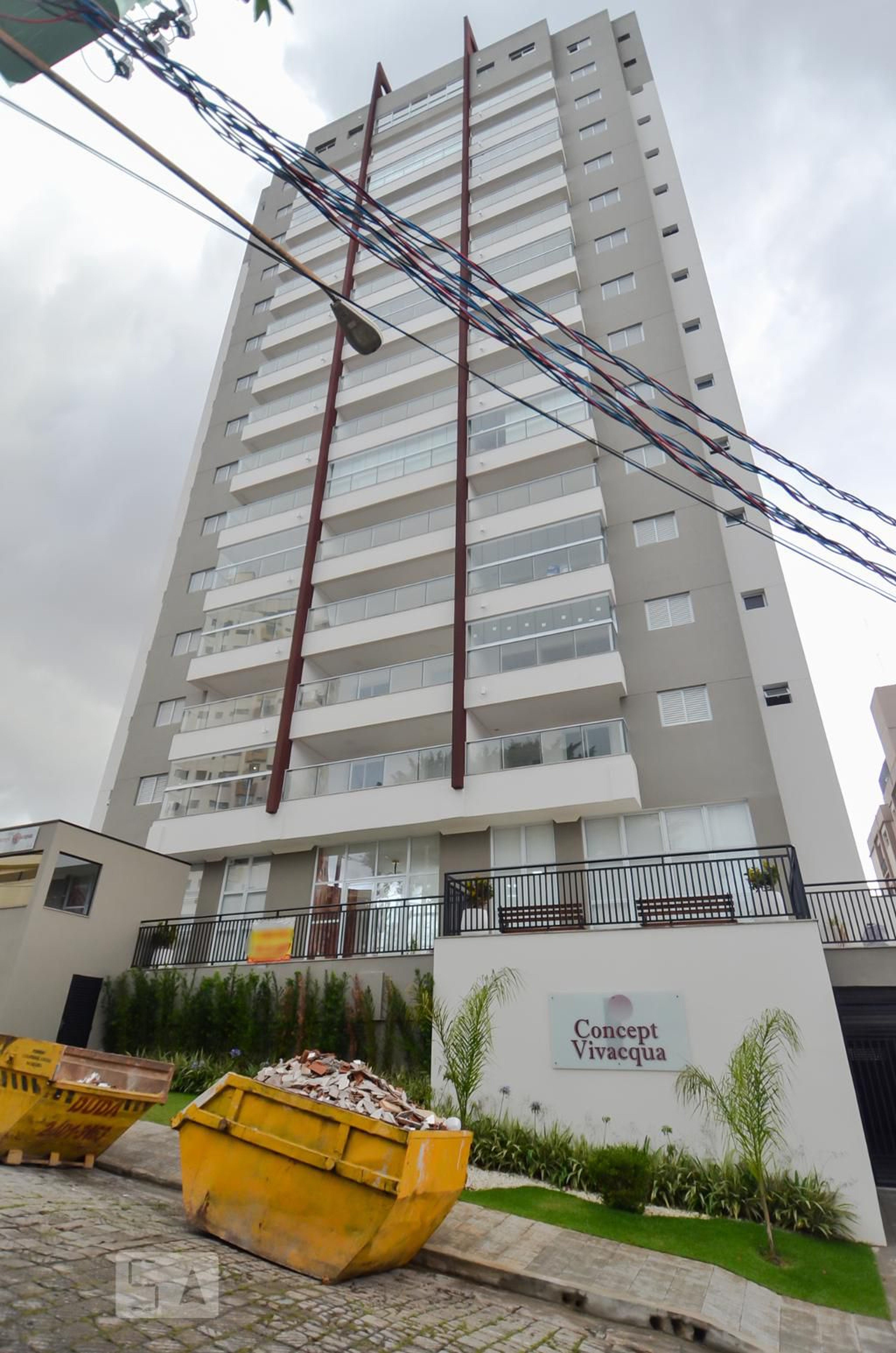 Fachada do Condomínio Condomínio Concept Vivacqua