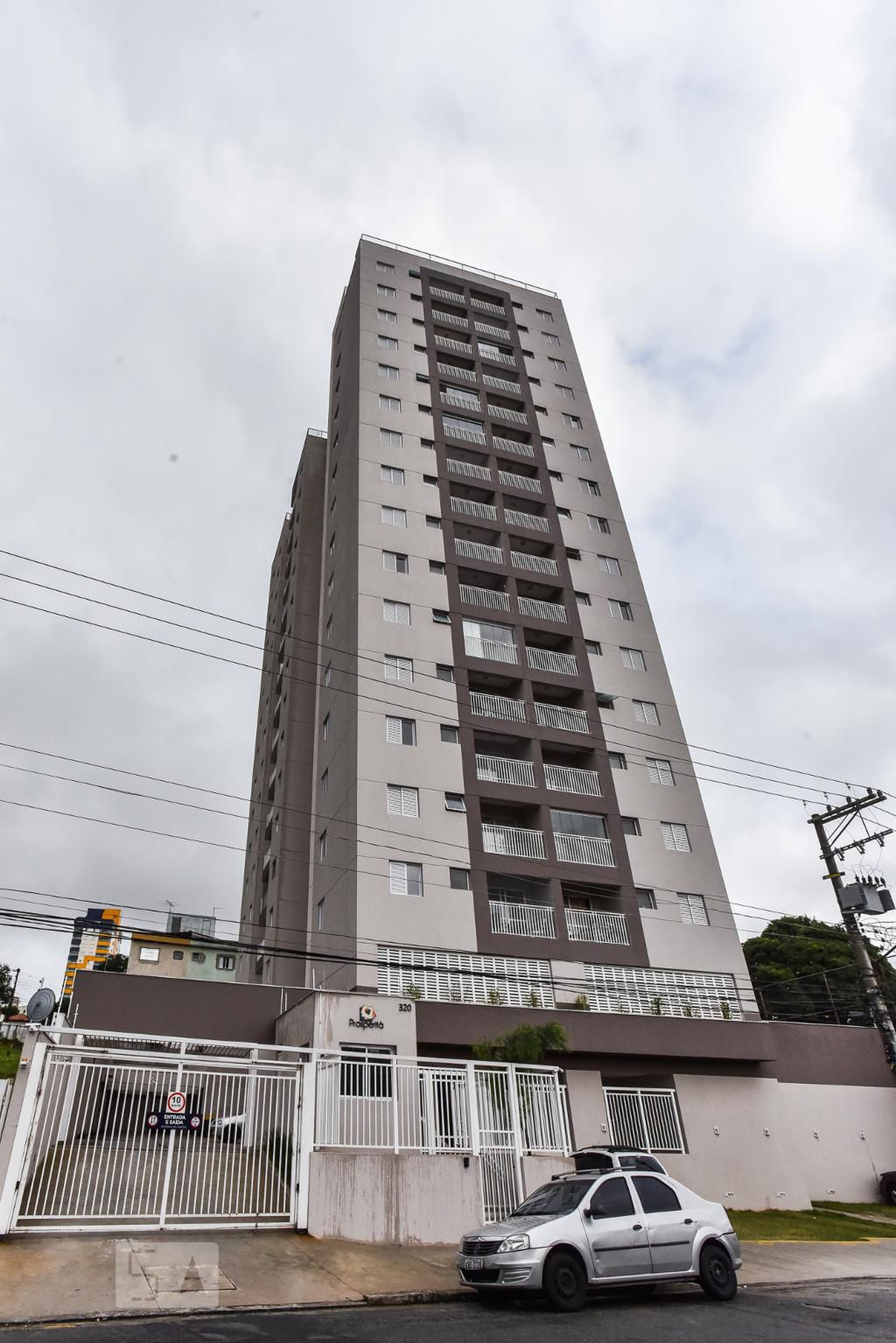 Fachada do Condomínio Residencial Prosperità