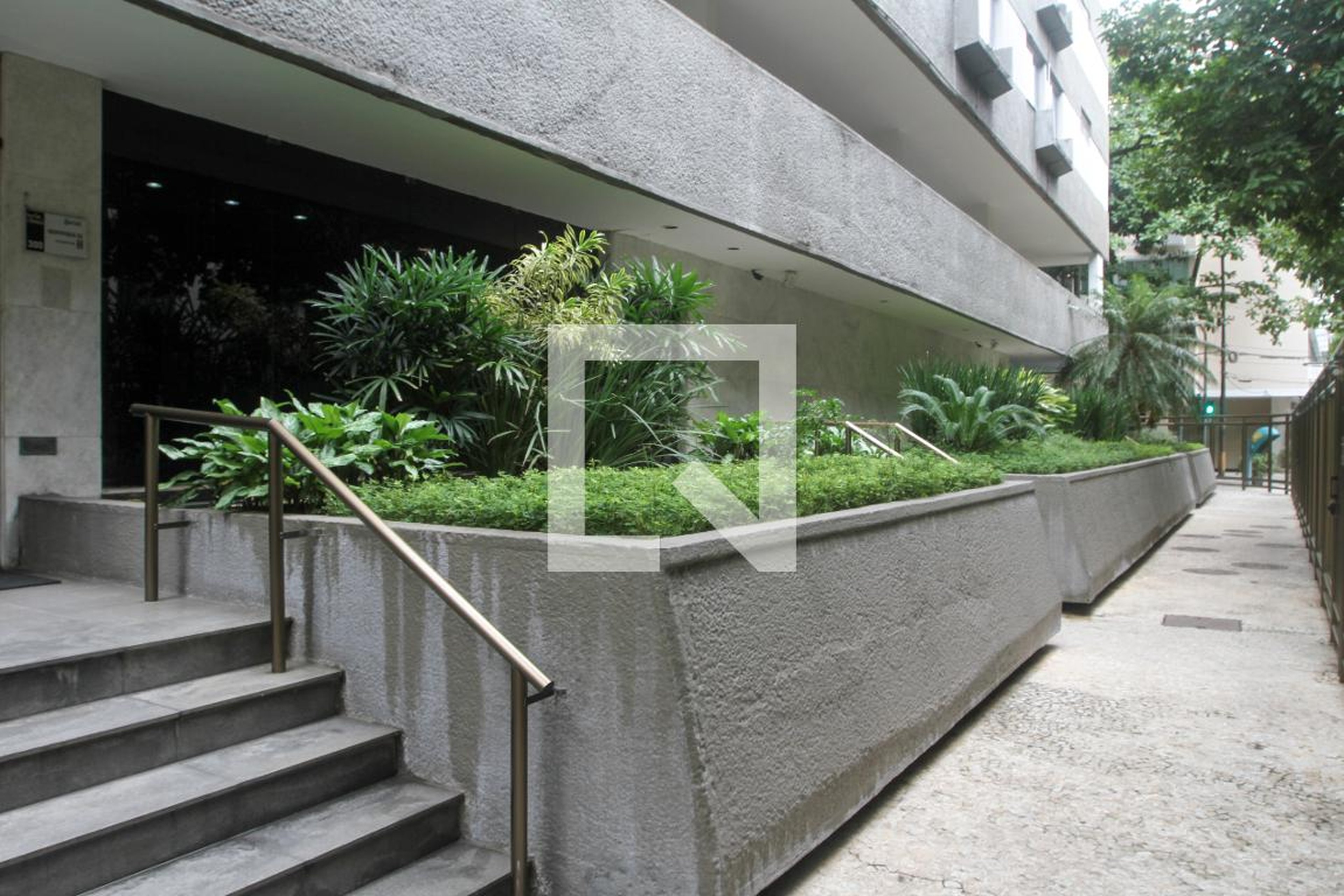 Entrada do Prédio - Edifício Cap D' Antibes