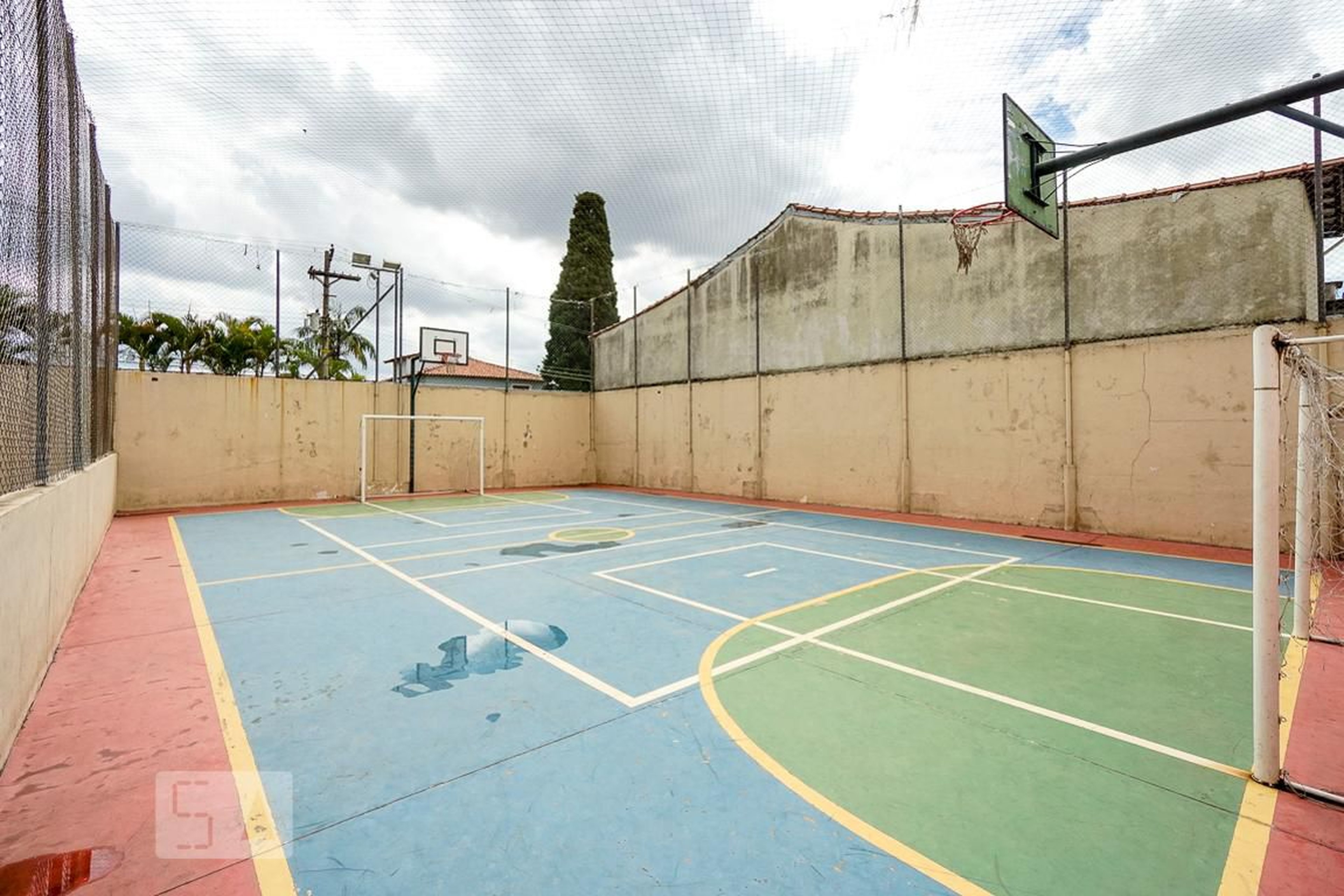 Quadra poliesportiva - Vila Nazzarro