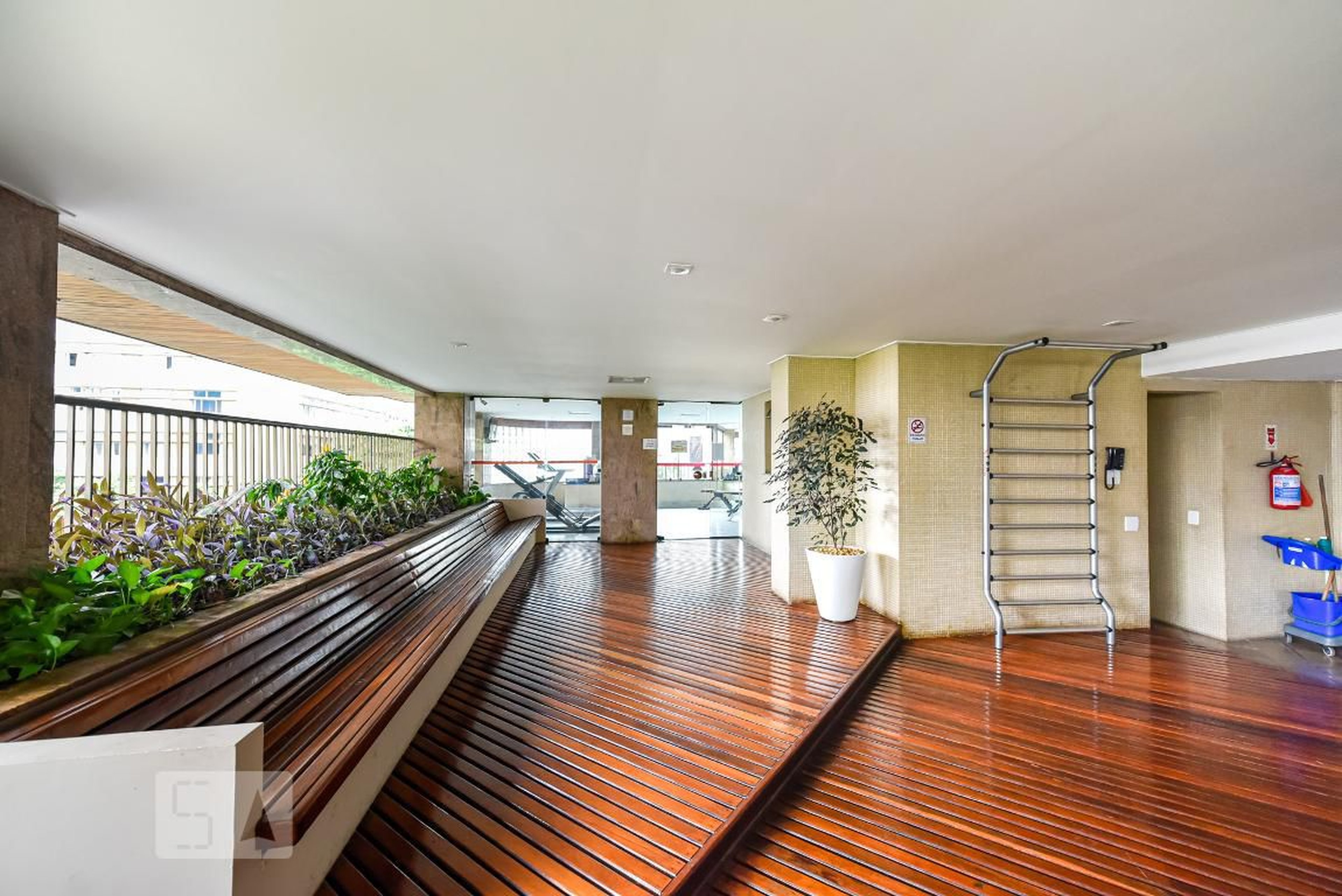 Área comum - Edifício Leblon Ocean Hotel Residencia