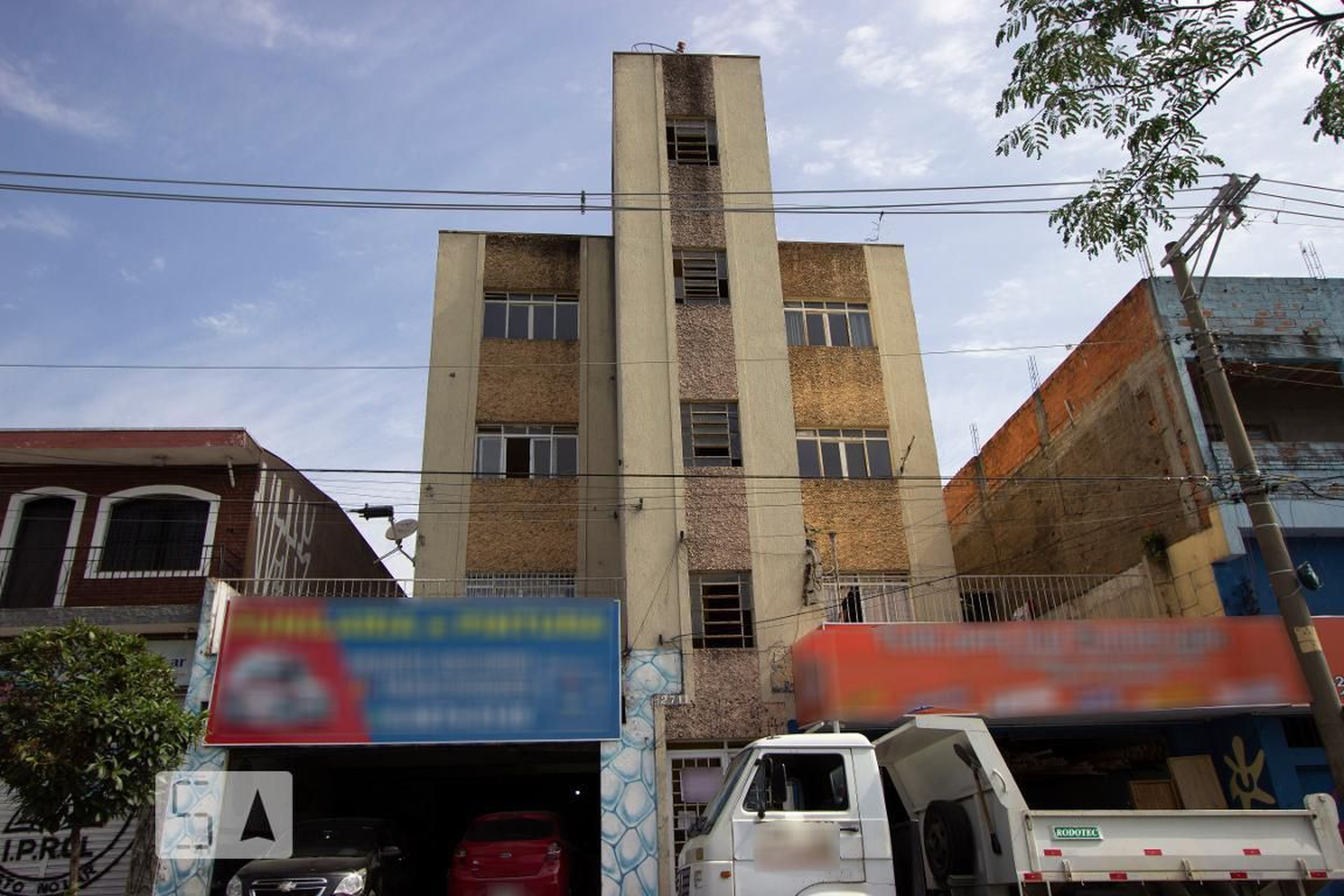 Fachada Condomínio em Avenida Rui Barbosa, 2711