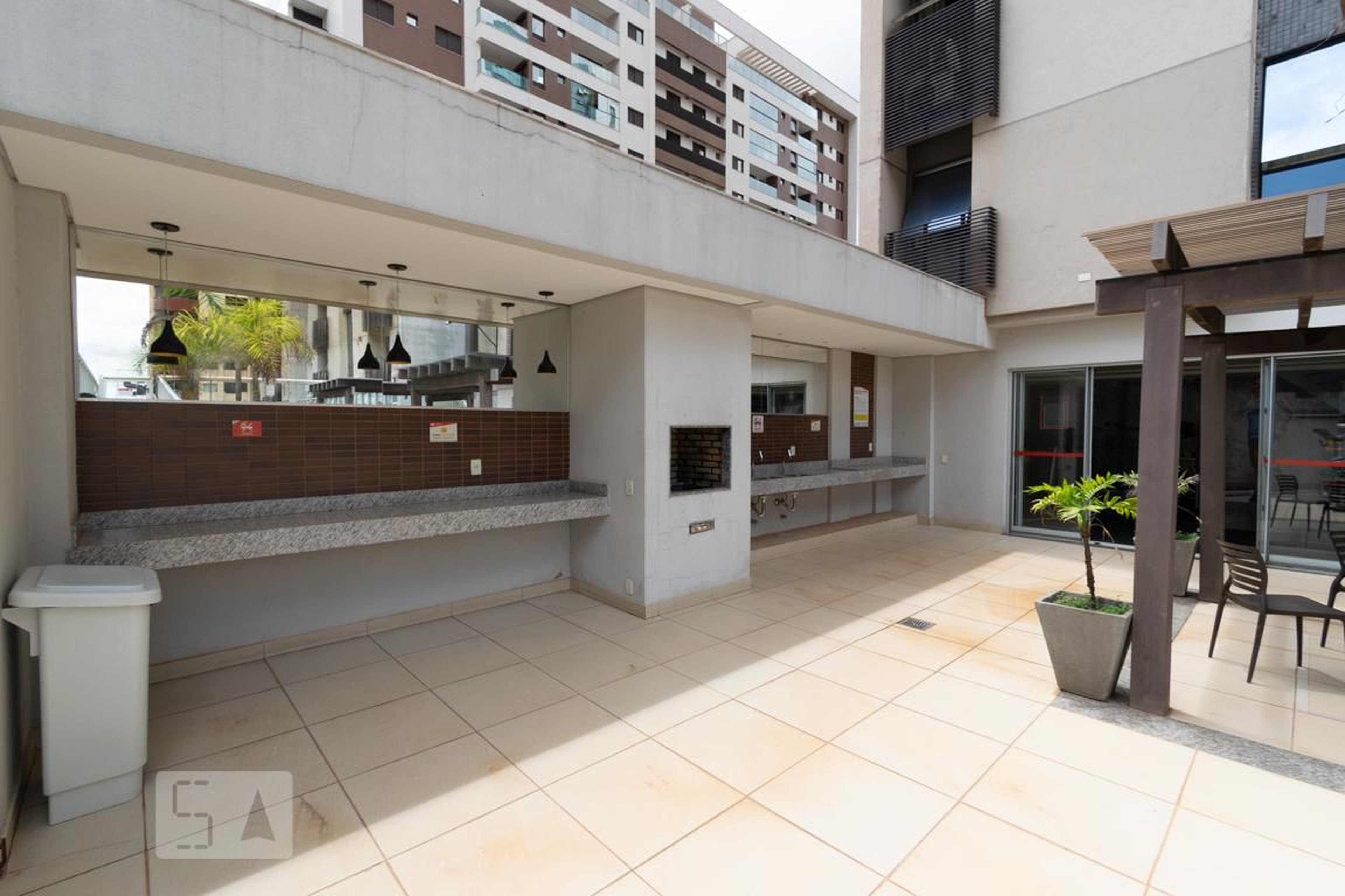 Churrasqueira - S4 Hotel - KIT Mobiliada