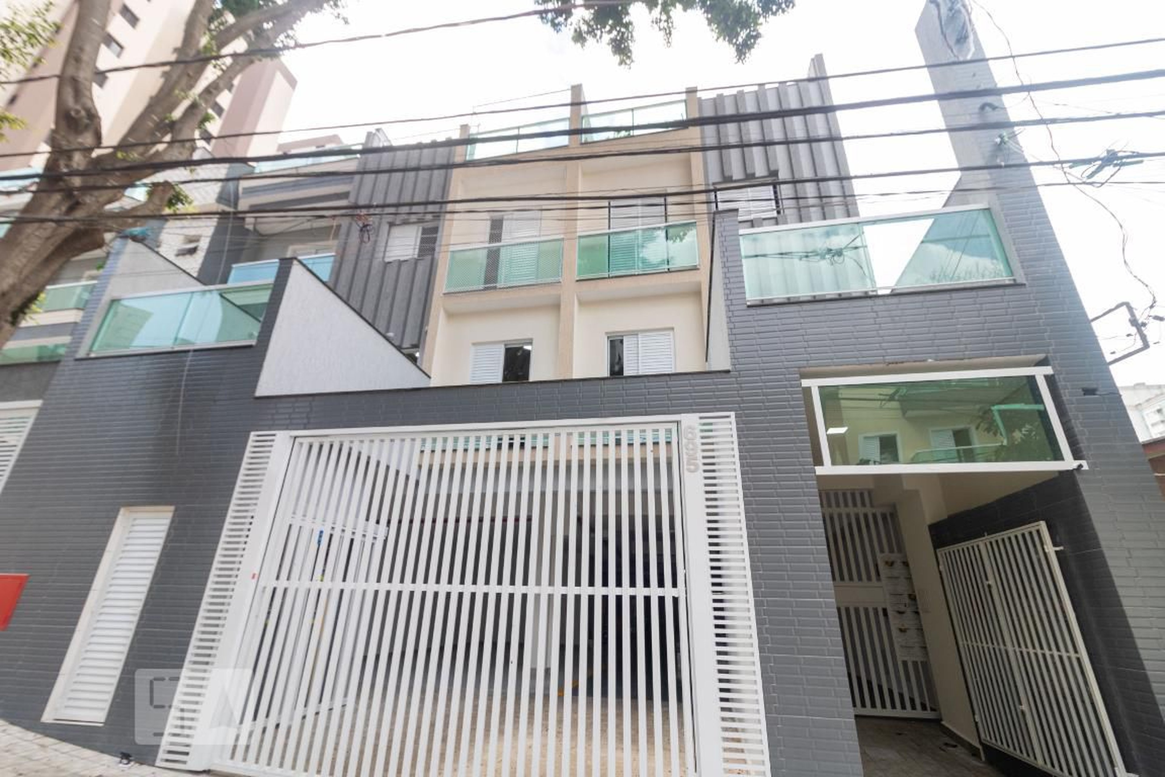 Fachada do Condomínio Condomínio em Rua Atibaia, 695