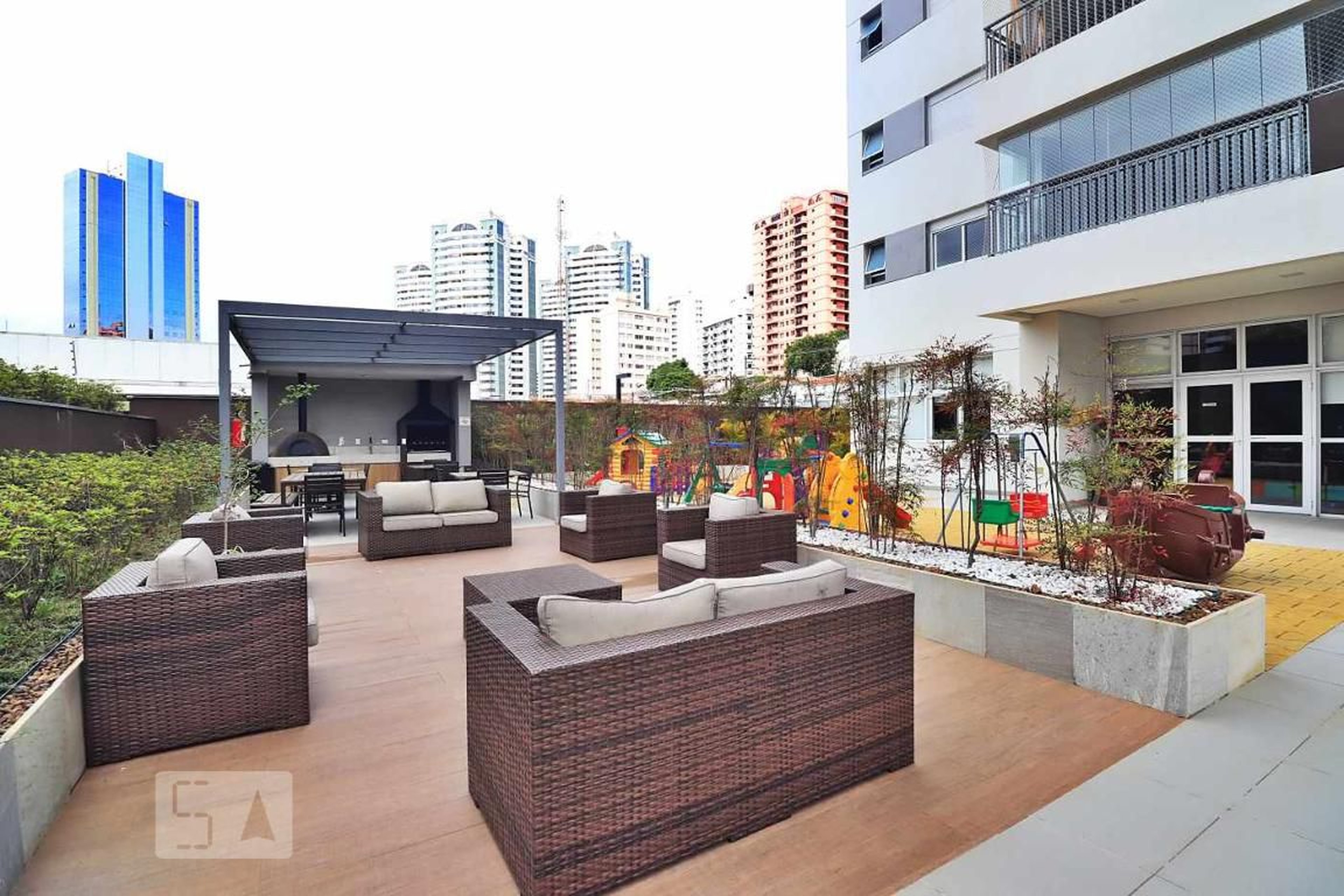 Churrasqueira 2 - Le Quartier Santo André - Apartamentos