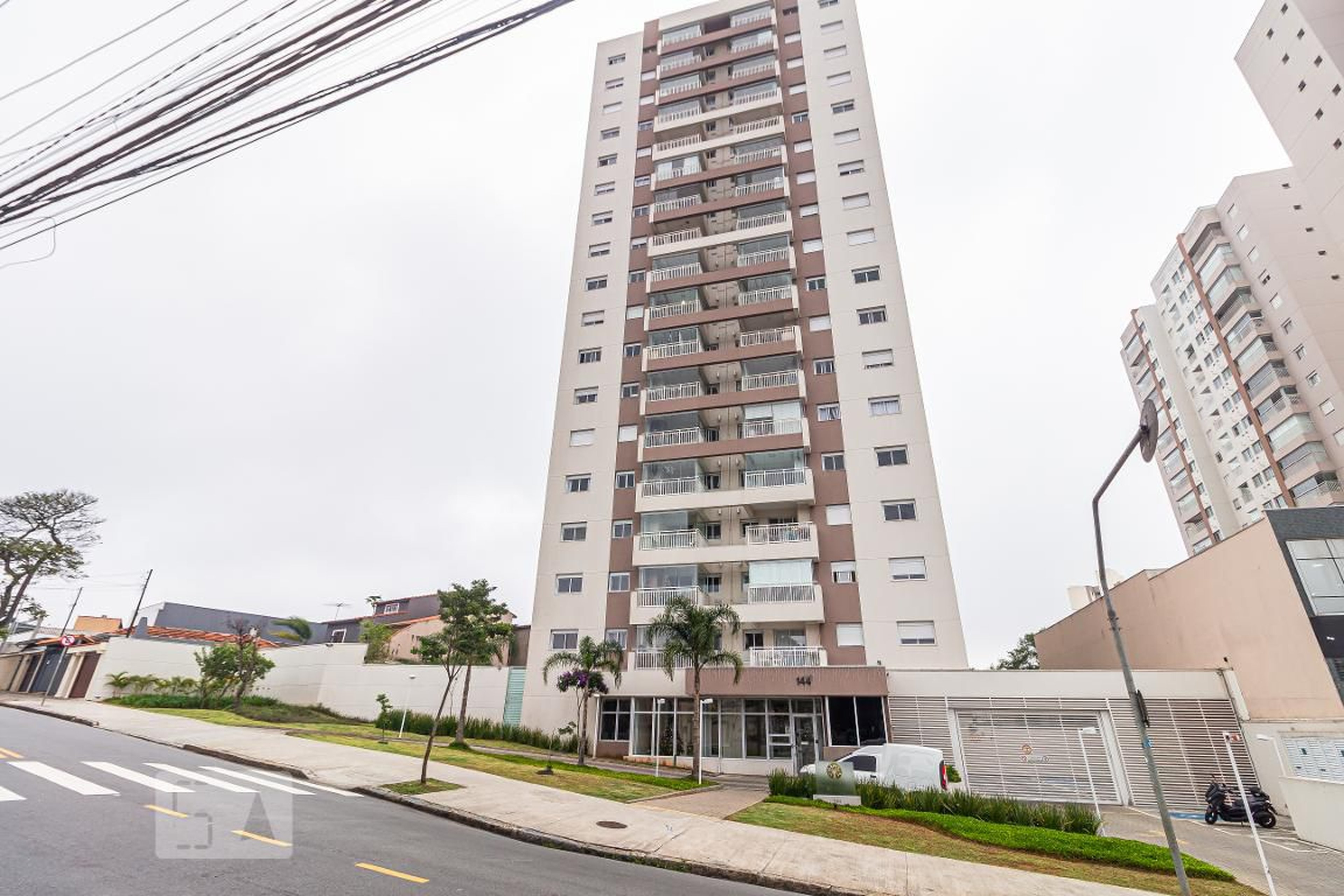 Fachada do Condomínio Condomínio Livepark Santo André