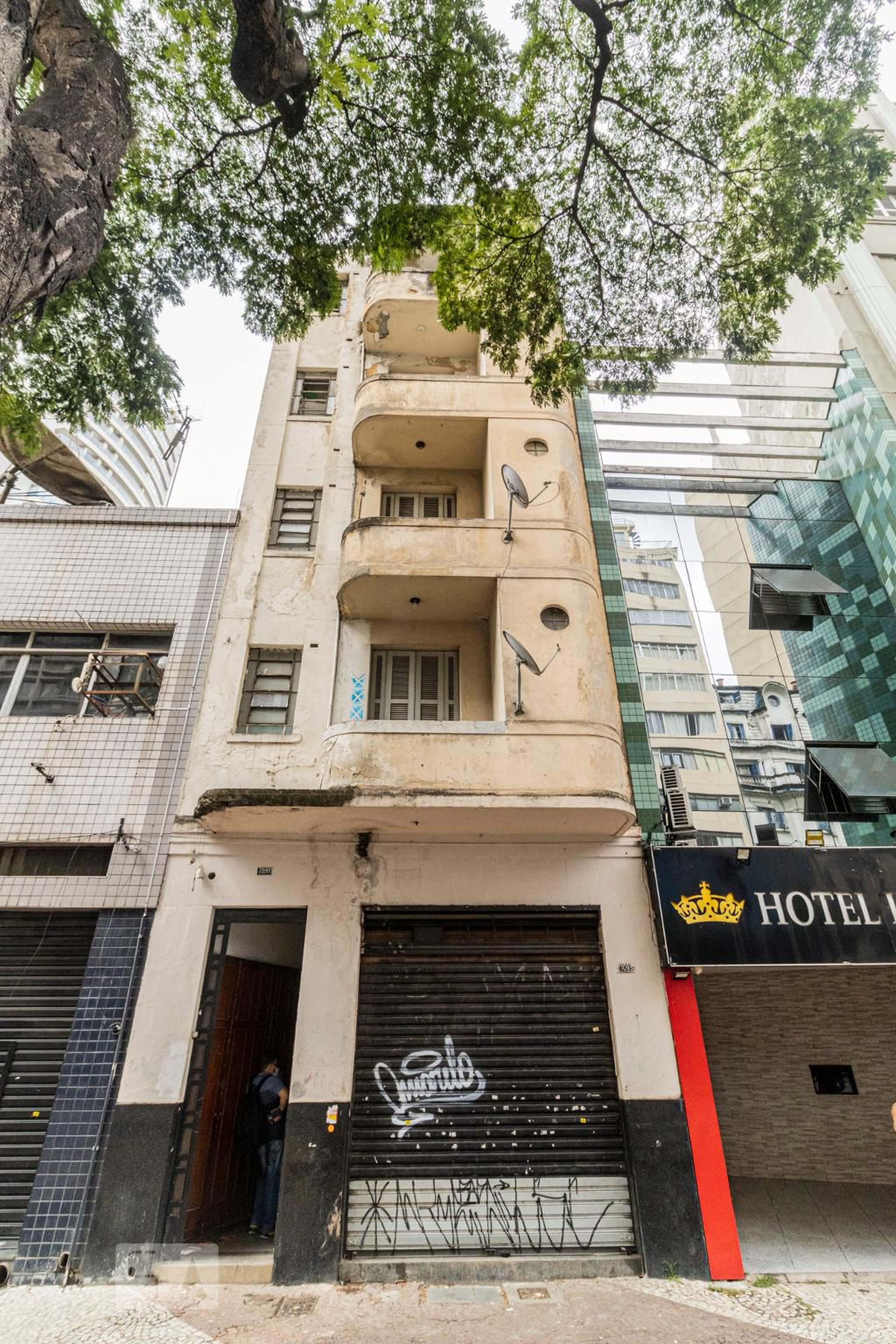 Fachada Condomínio em Avenida São João, 1091