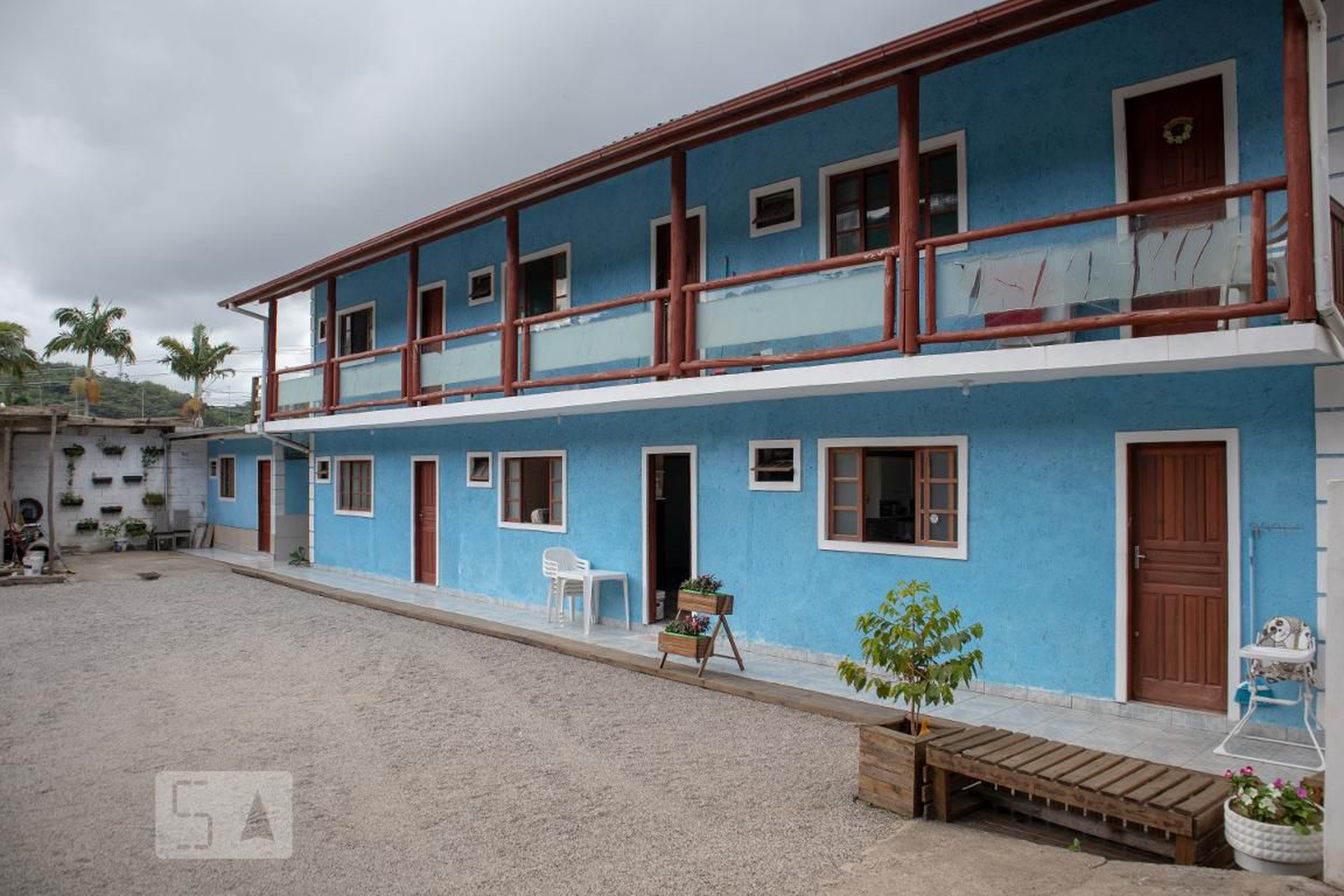 Fachada do Condomínio Condomínio em Rodovia Doutor Antônio Luiz Moura Gonzaga, 4651