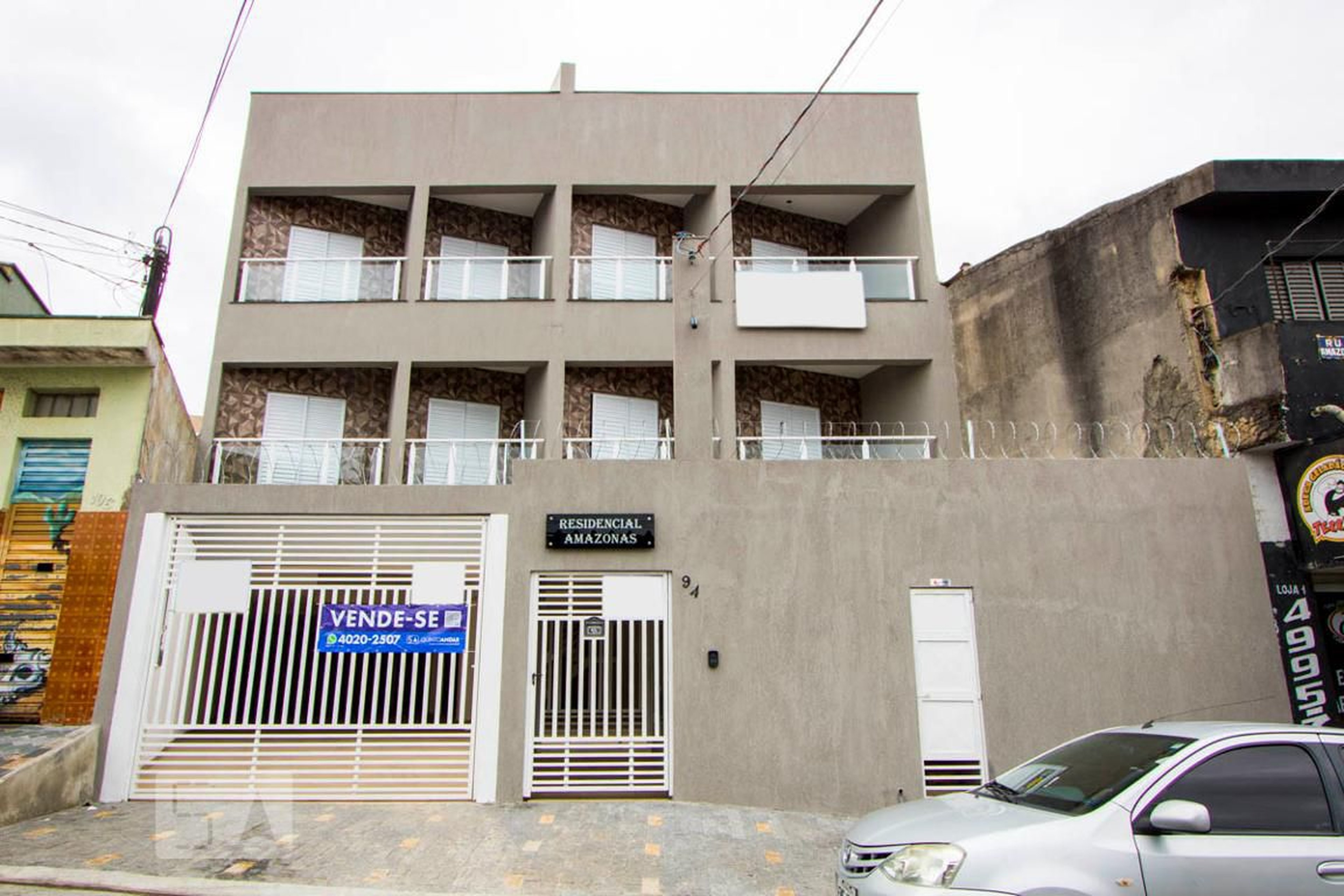 Fachada Condomínio Bloco Gama