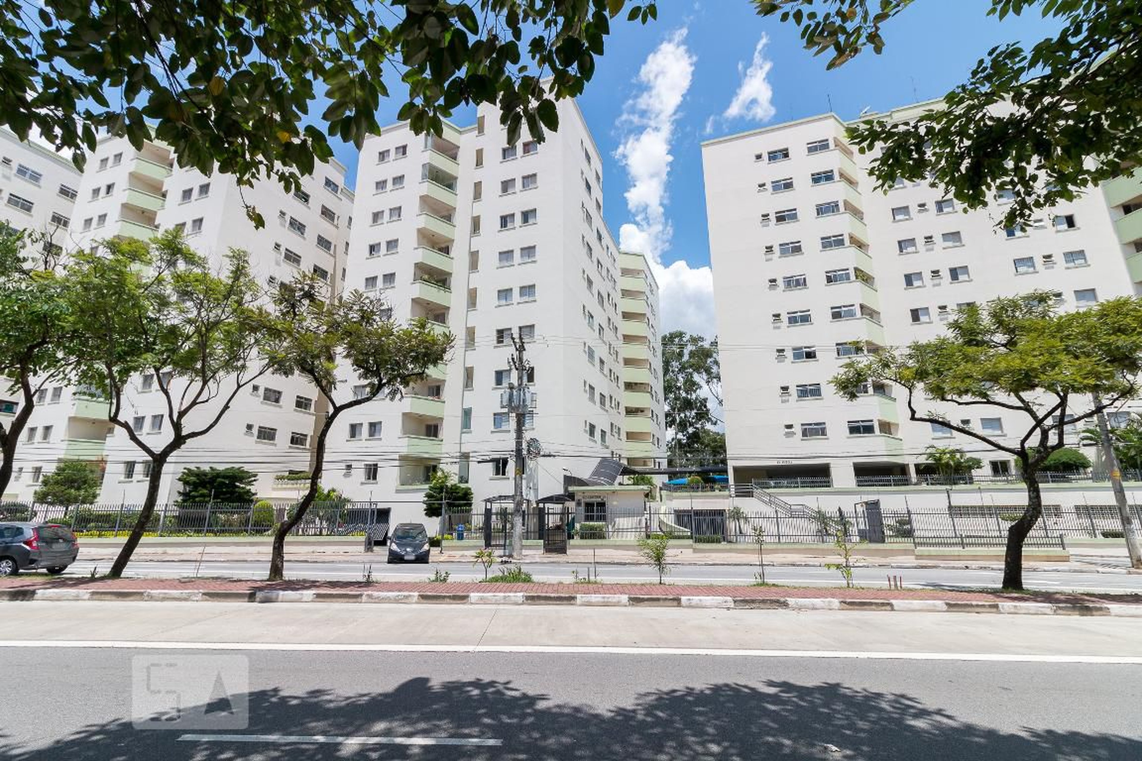 Fachada do condomínio Residencial Concorde