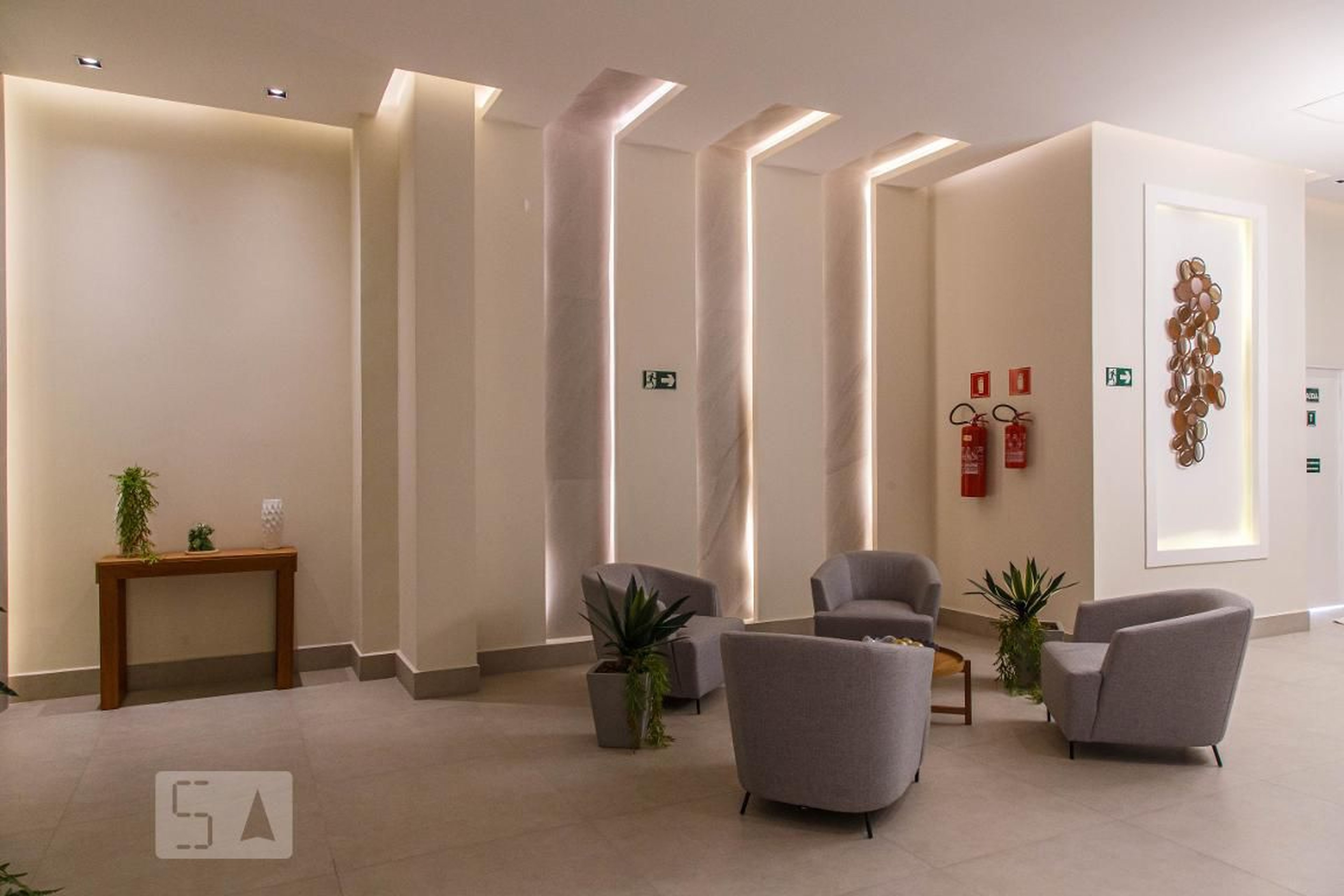 Hall de Entrada - Edifício Gibraltar - Hernandez Construtora