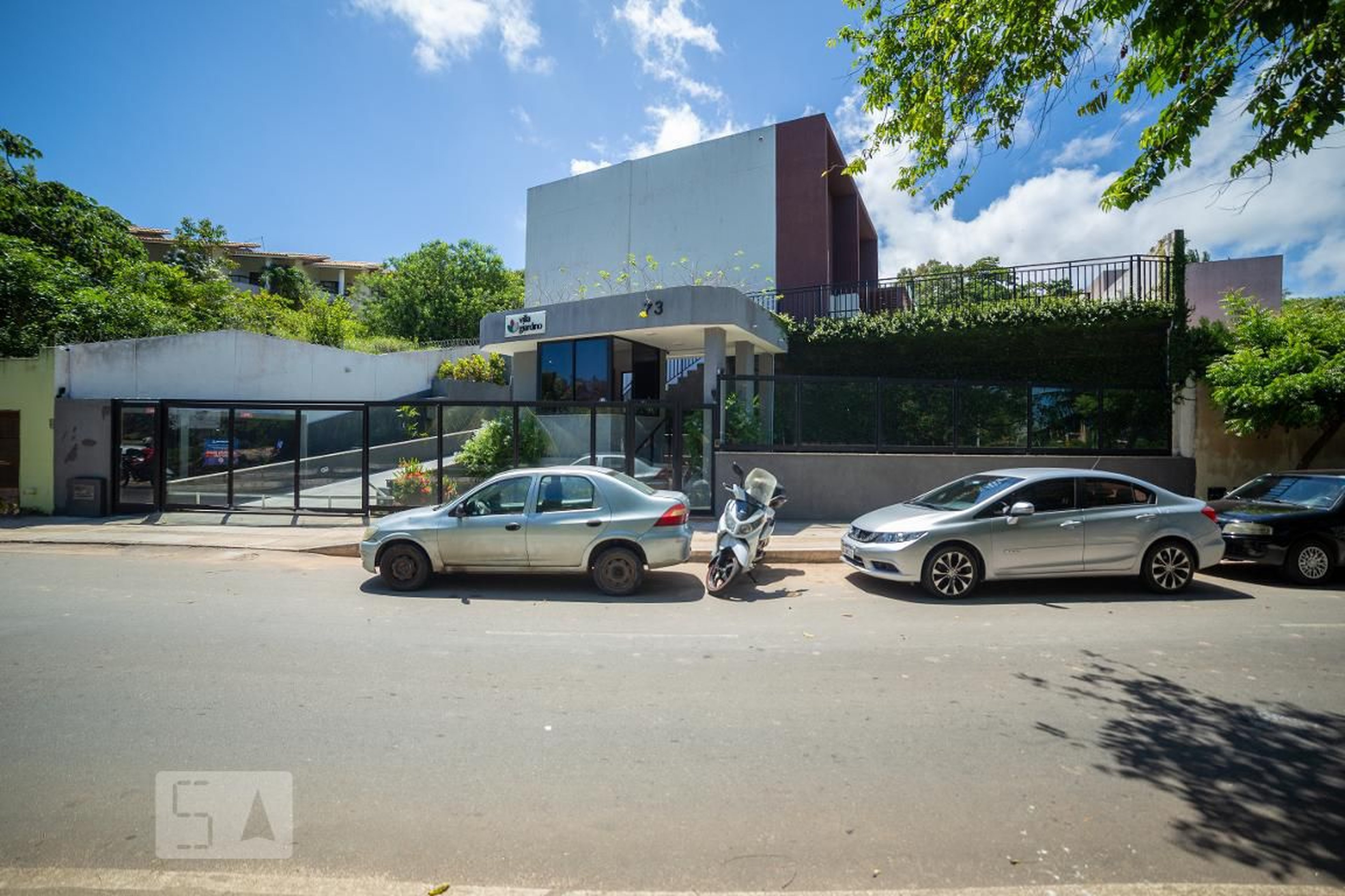 Fachada do Condomínio Condomínio Villa Giardino