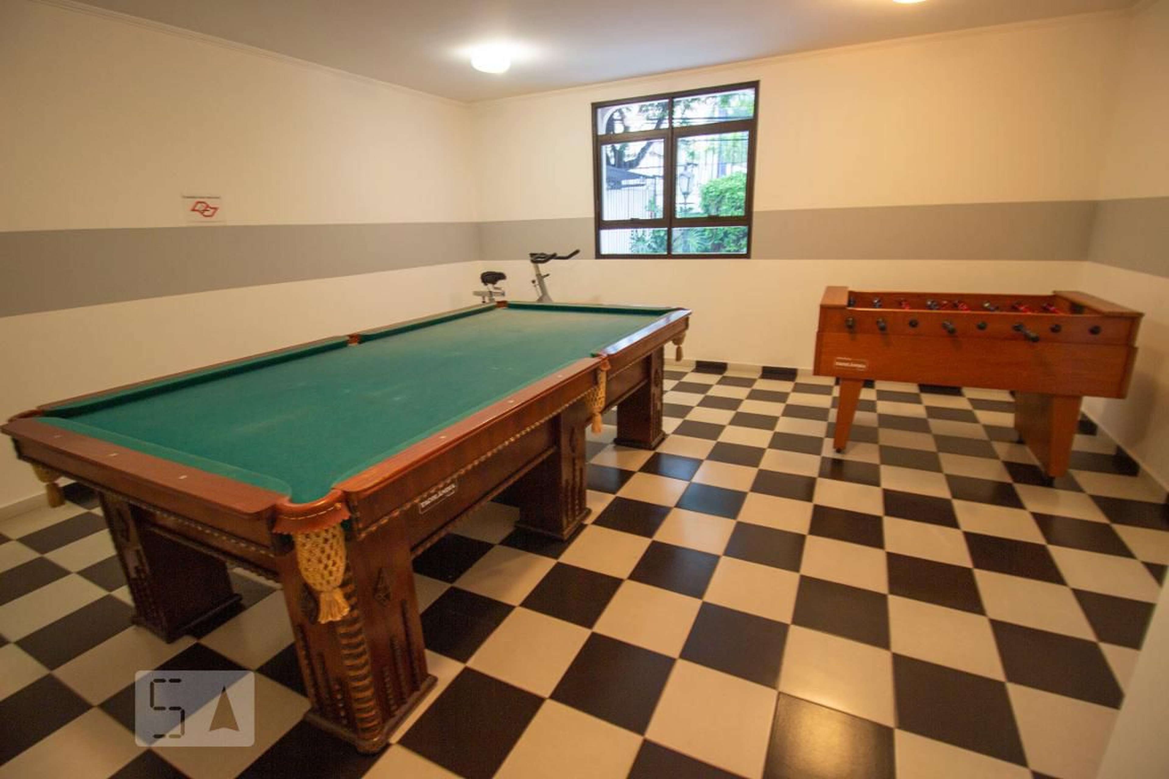 Salão de jogos - Edifício Leoneto Carletti