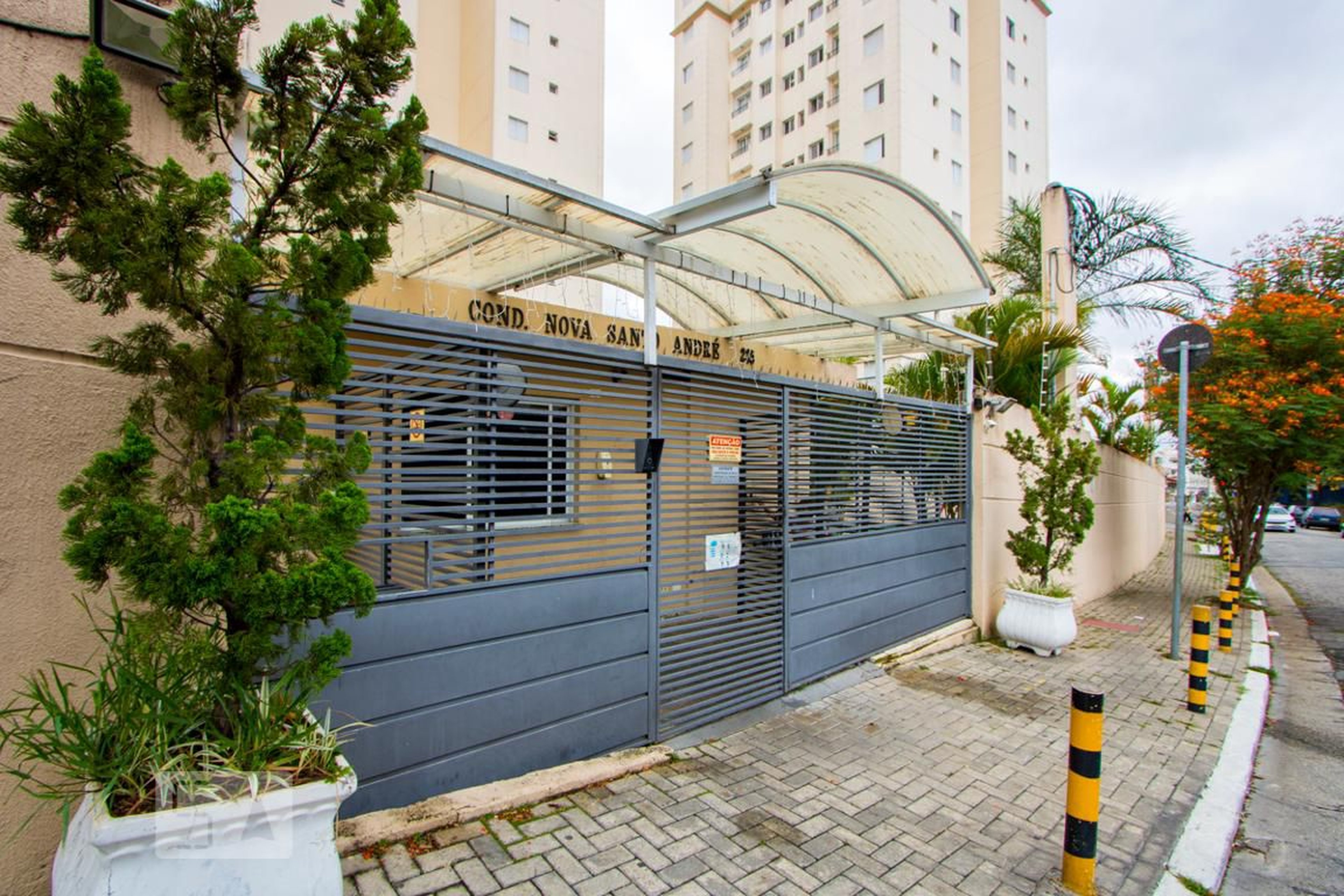 Fachada do Condomínio Condomínio Nova Santo André