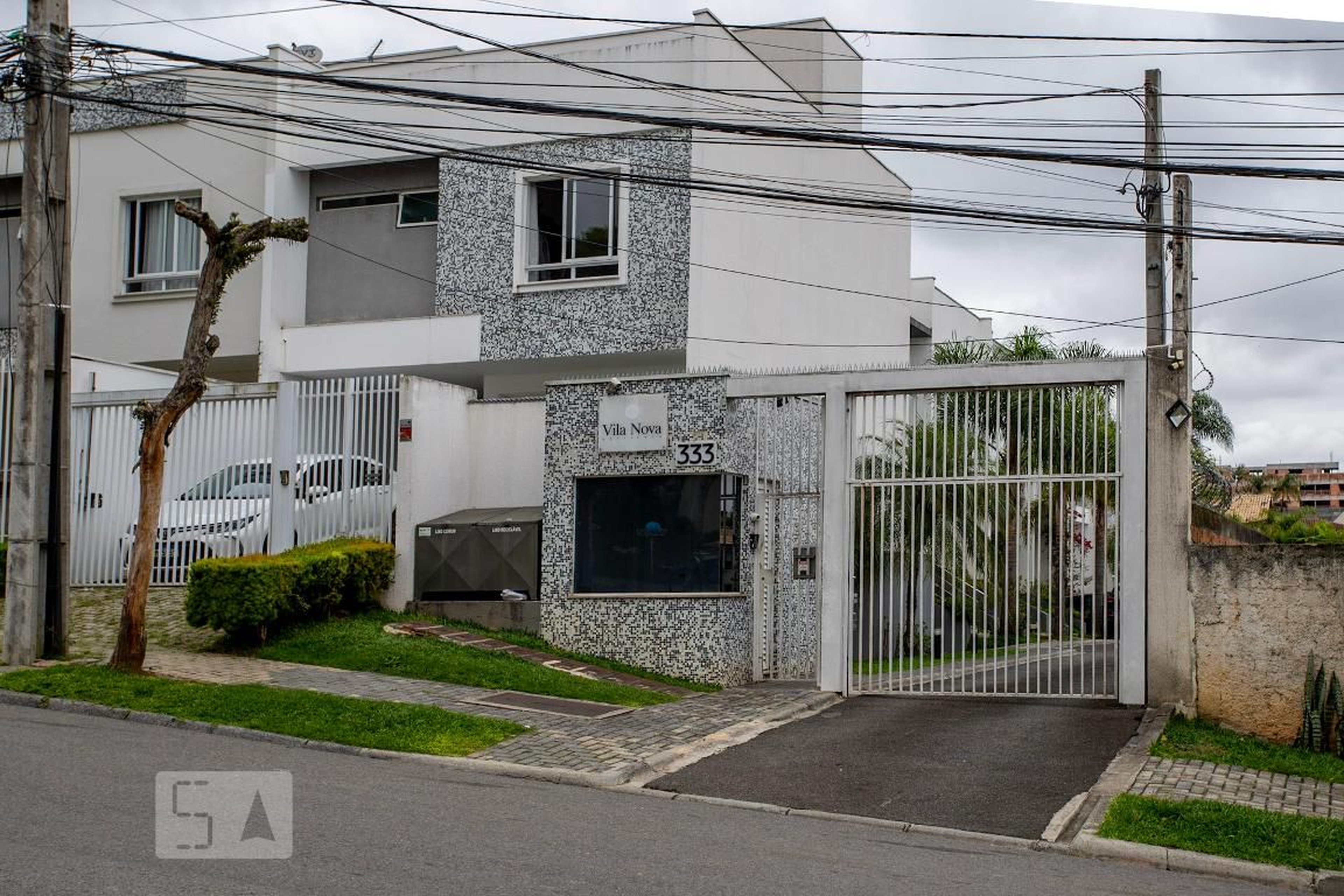 Fachada do Condomínio Condomínio Vila Nova Residence