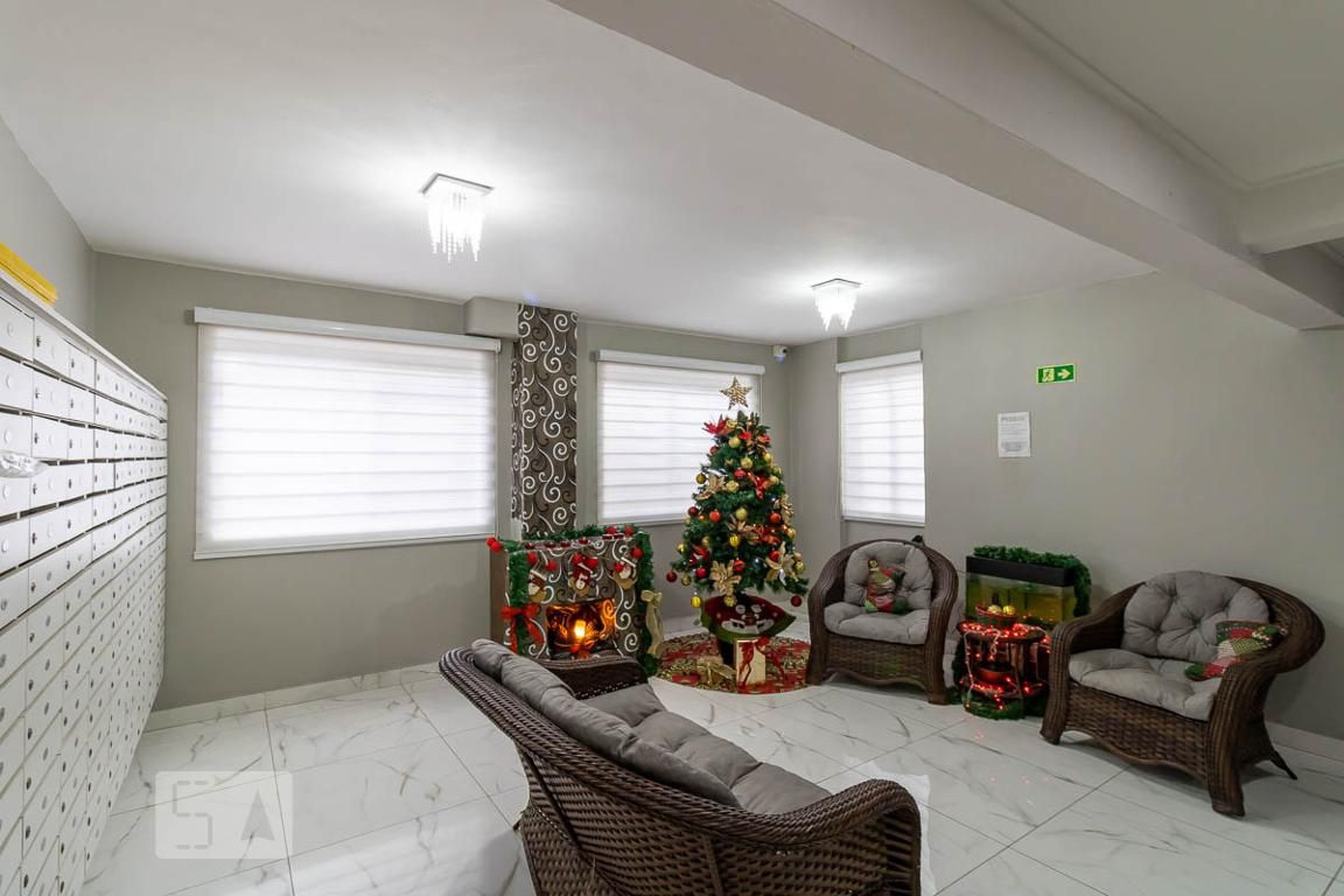 Hall de Entrada - Vertical Doedifício Solar do Ipê