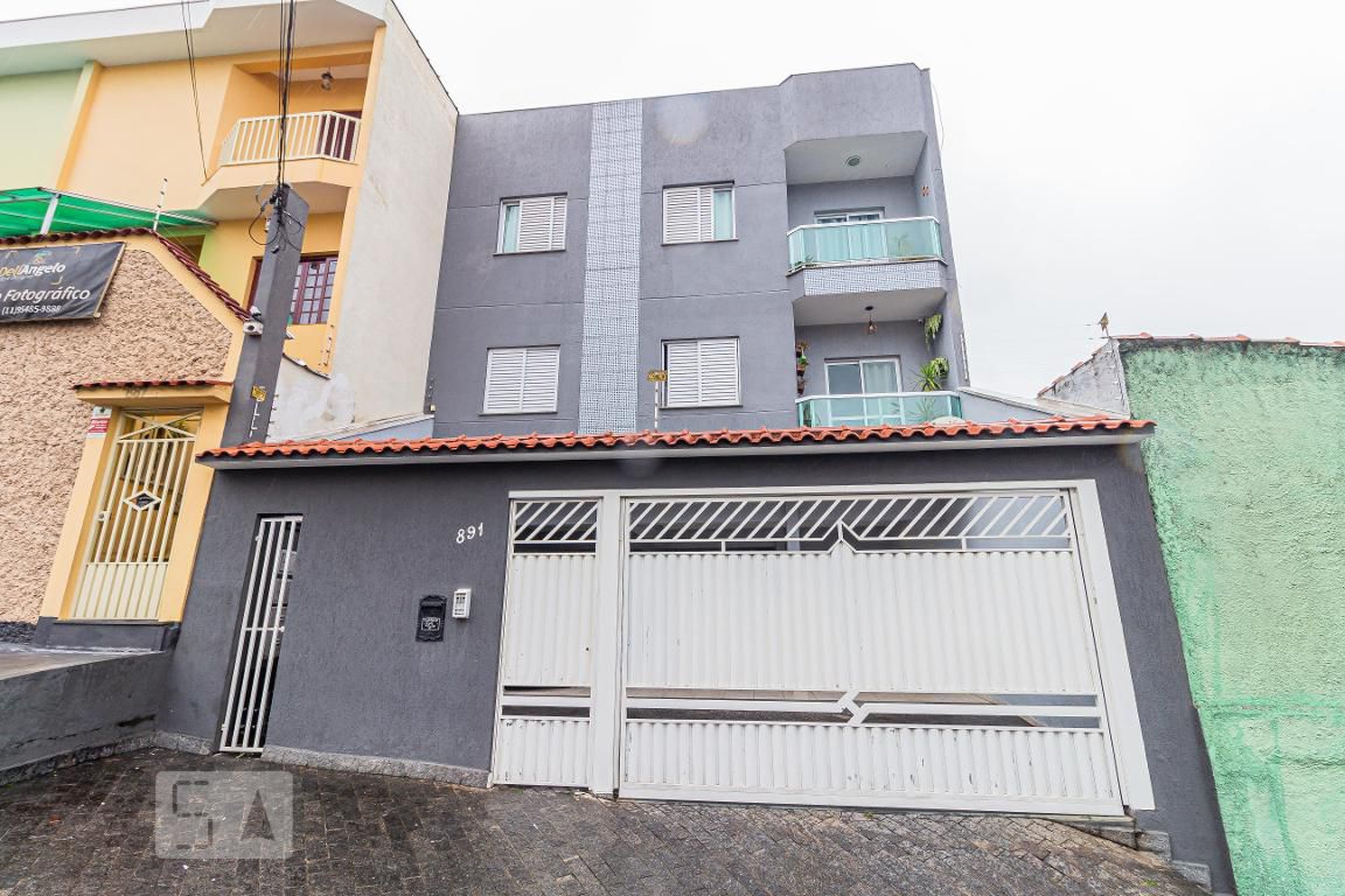 Fachada do Condomínio Edifício Pagge