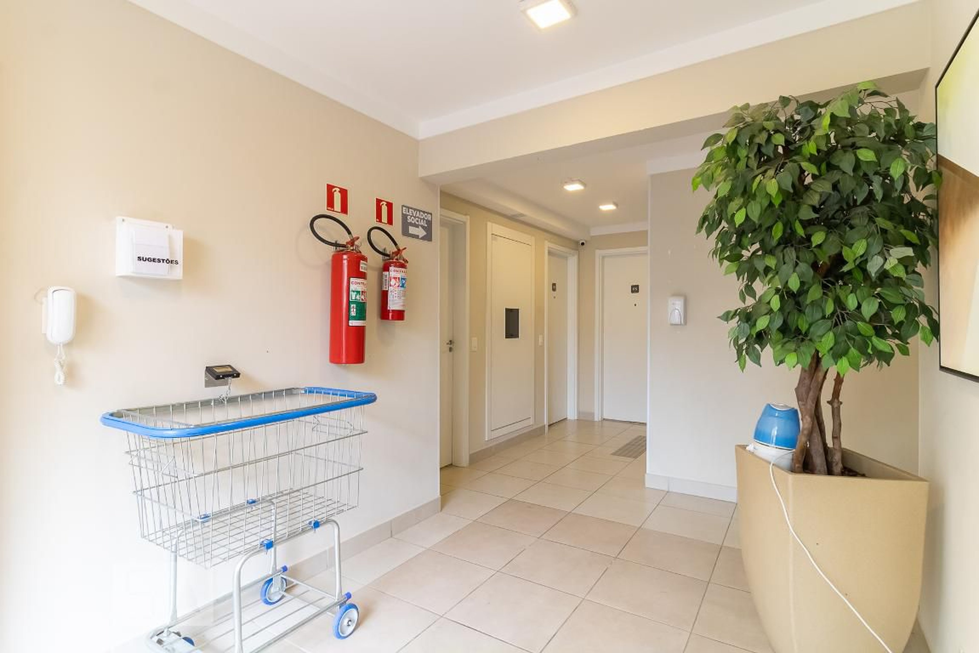 Hall de Entrada - Residencial Ana Neri Cambuci