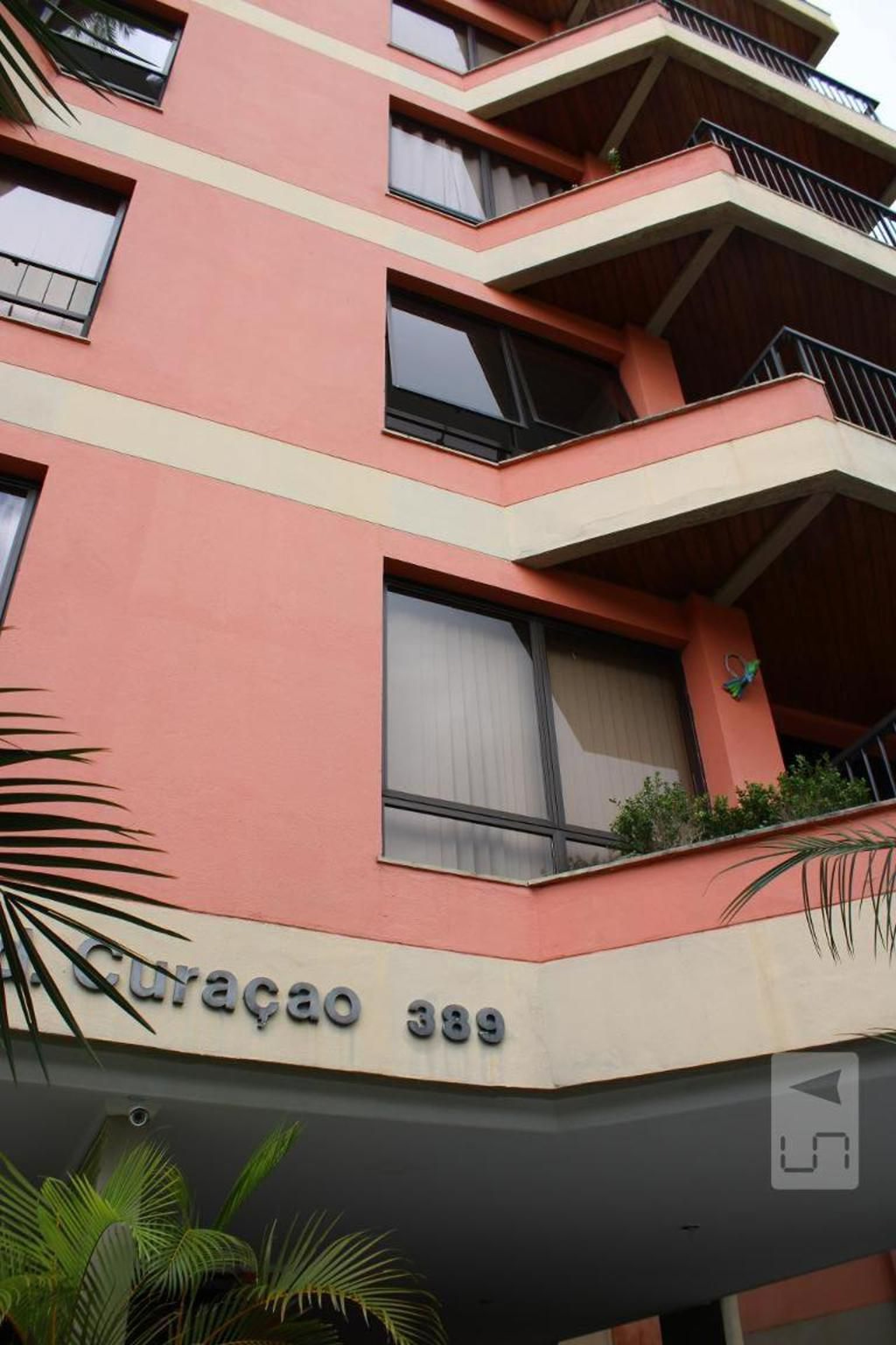 Fachada do Prédio Condomínio em Avenida Atlântica, 389