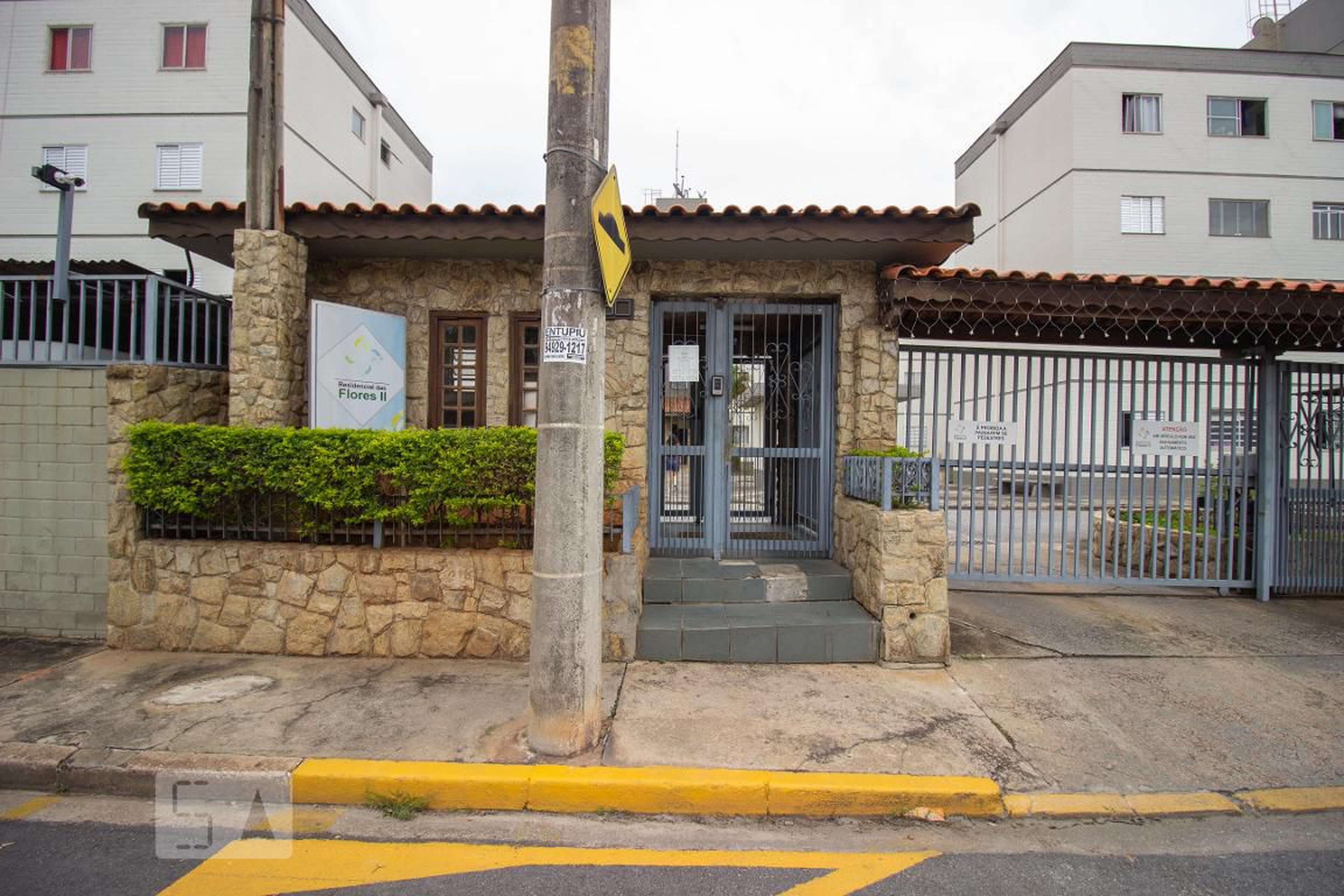 Fachada do Condomínio Residencial das Flores