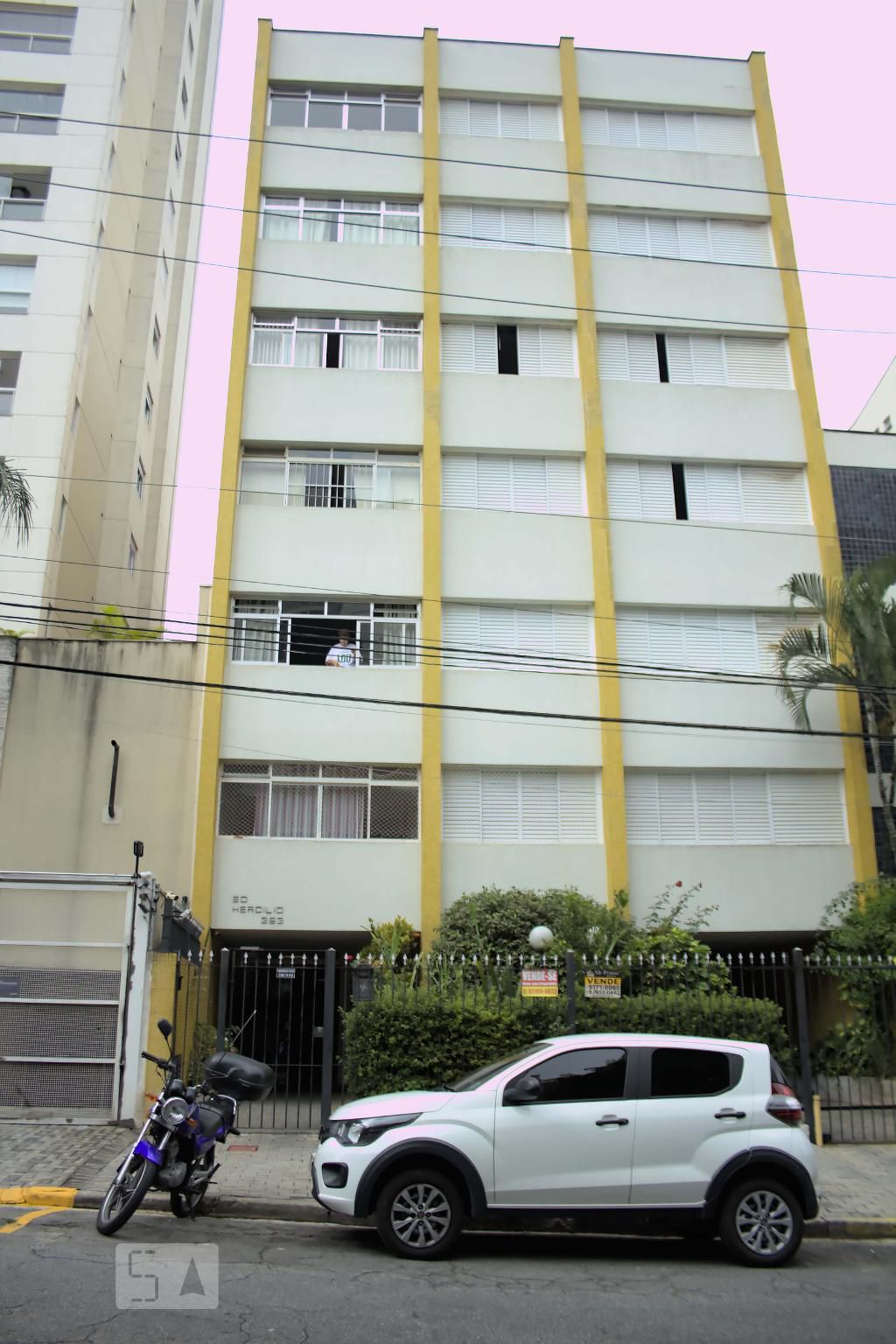 Fachada do Prédio Edifício Hercílio