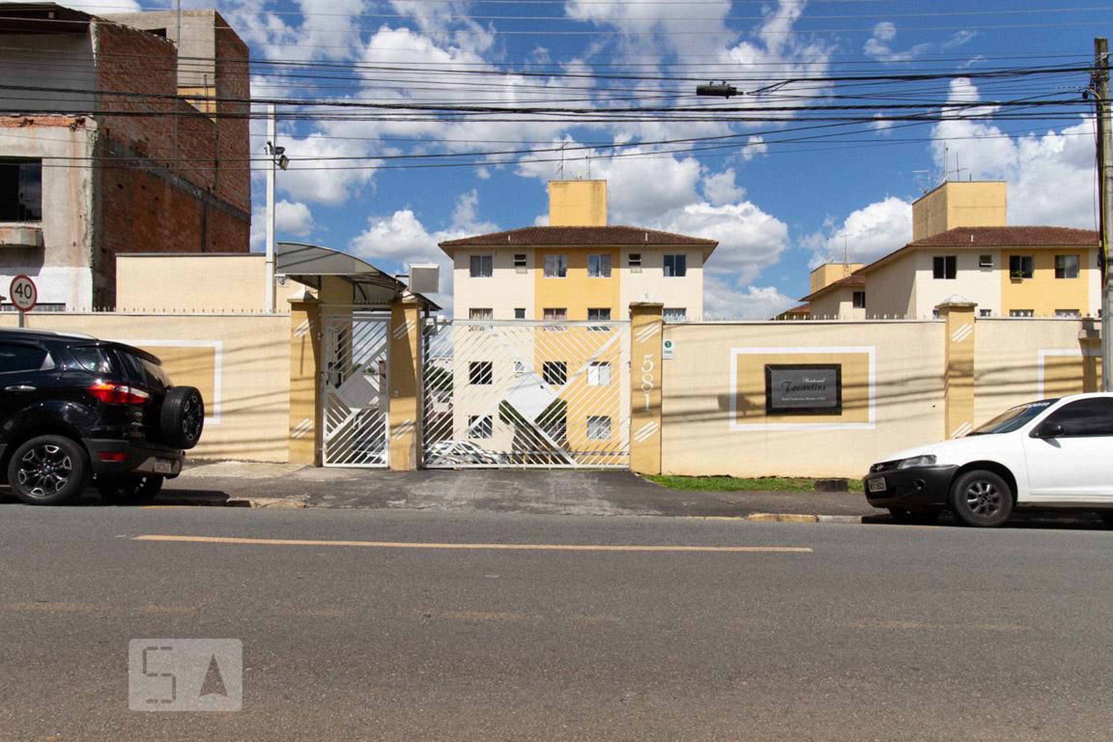 Fachada do Condomínio Residencial Tocantins