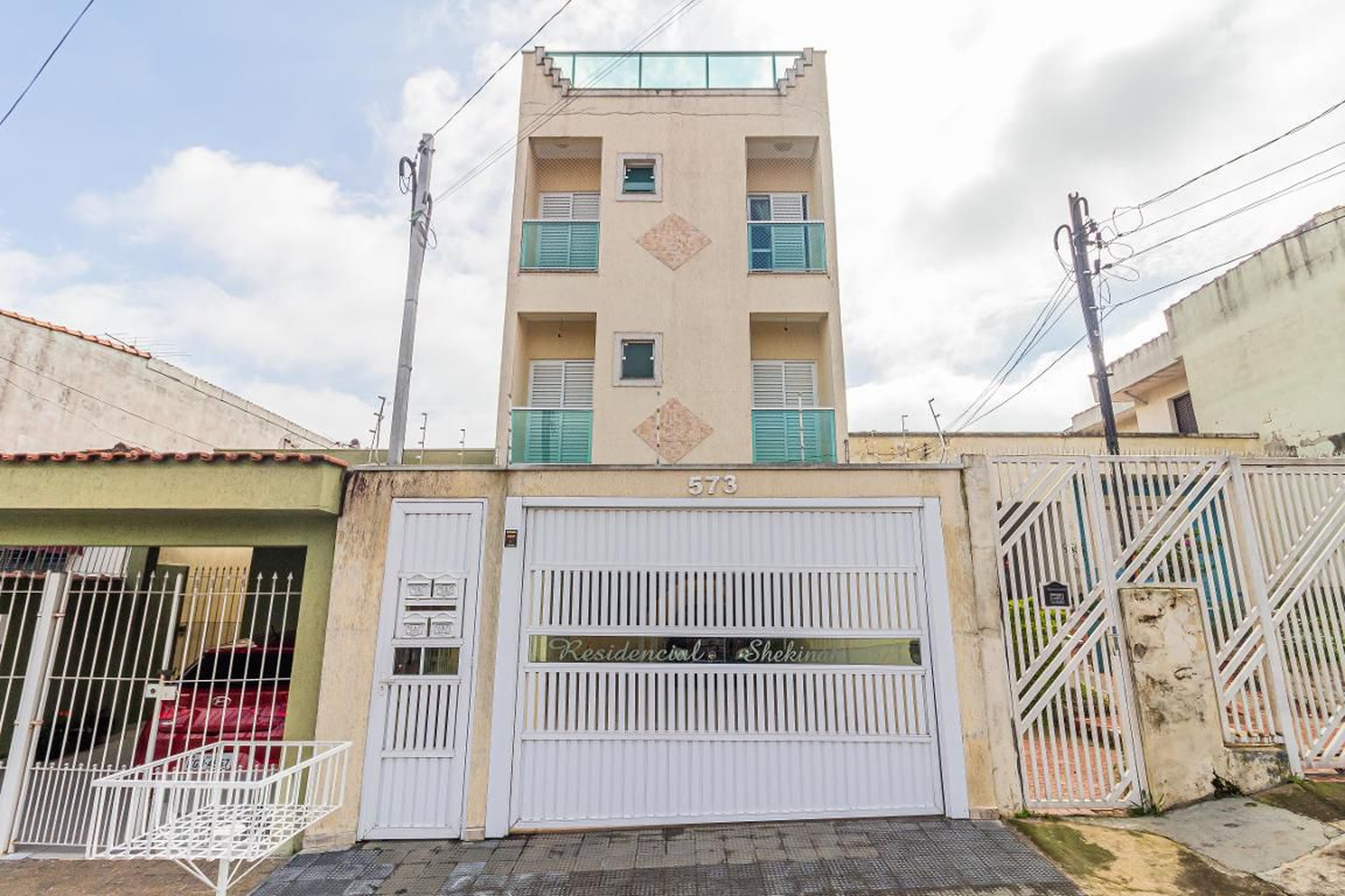 Fachada do Condomínio Residencial Shekinah