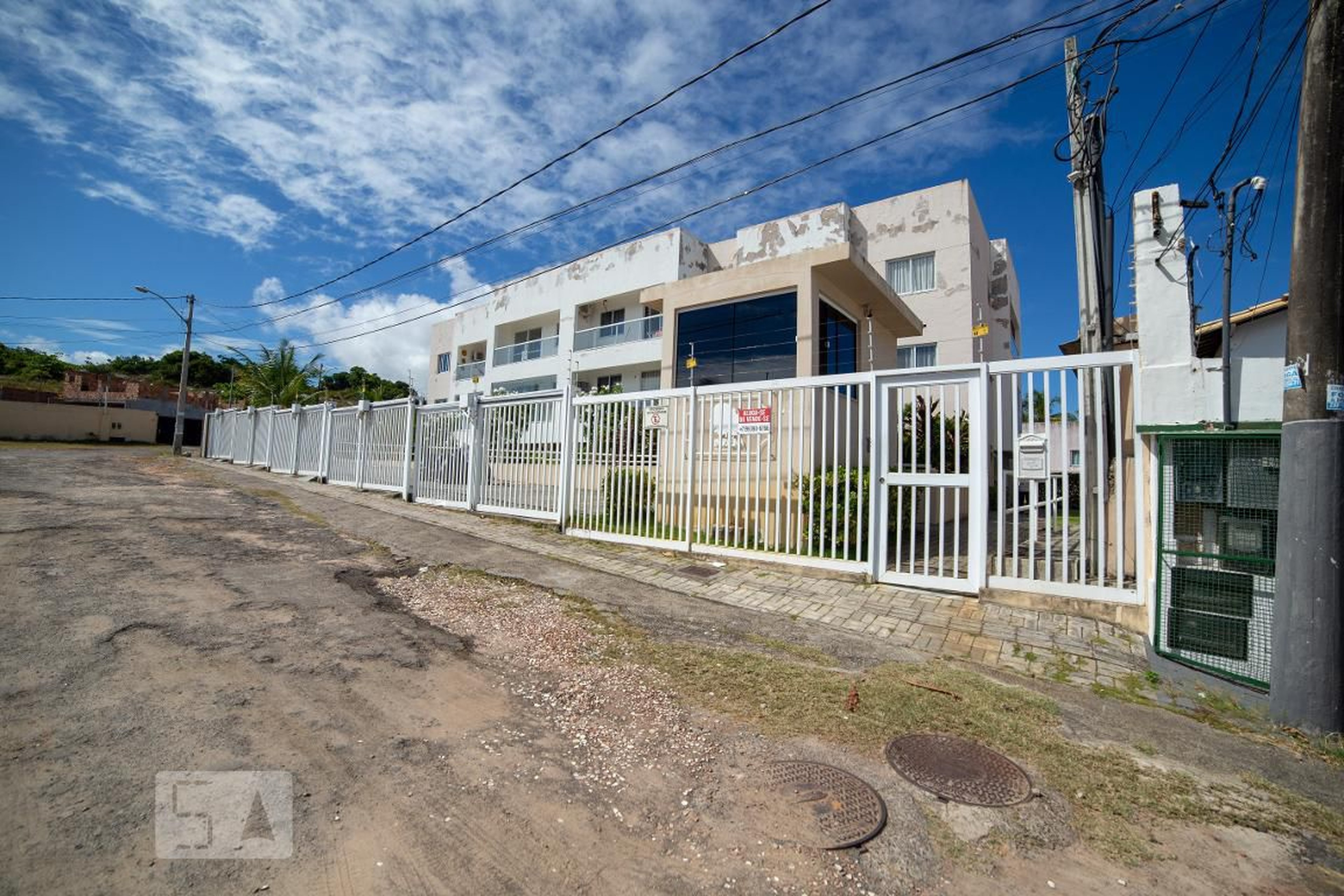 Fachada do Condomínio Edifício Baraúna