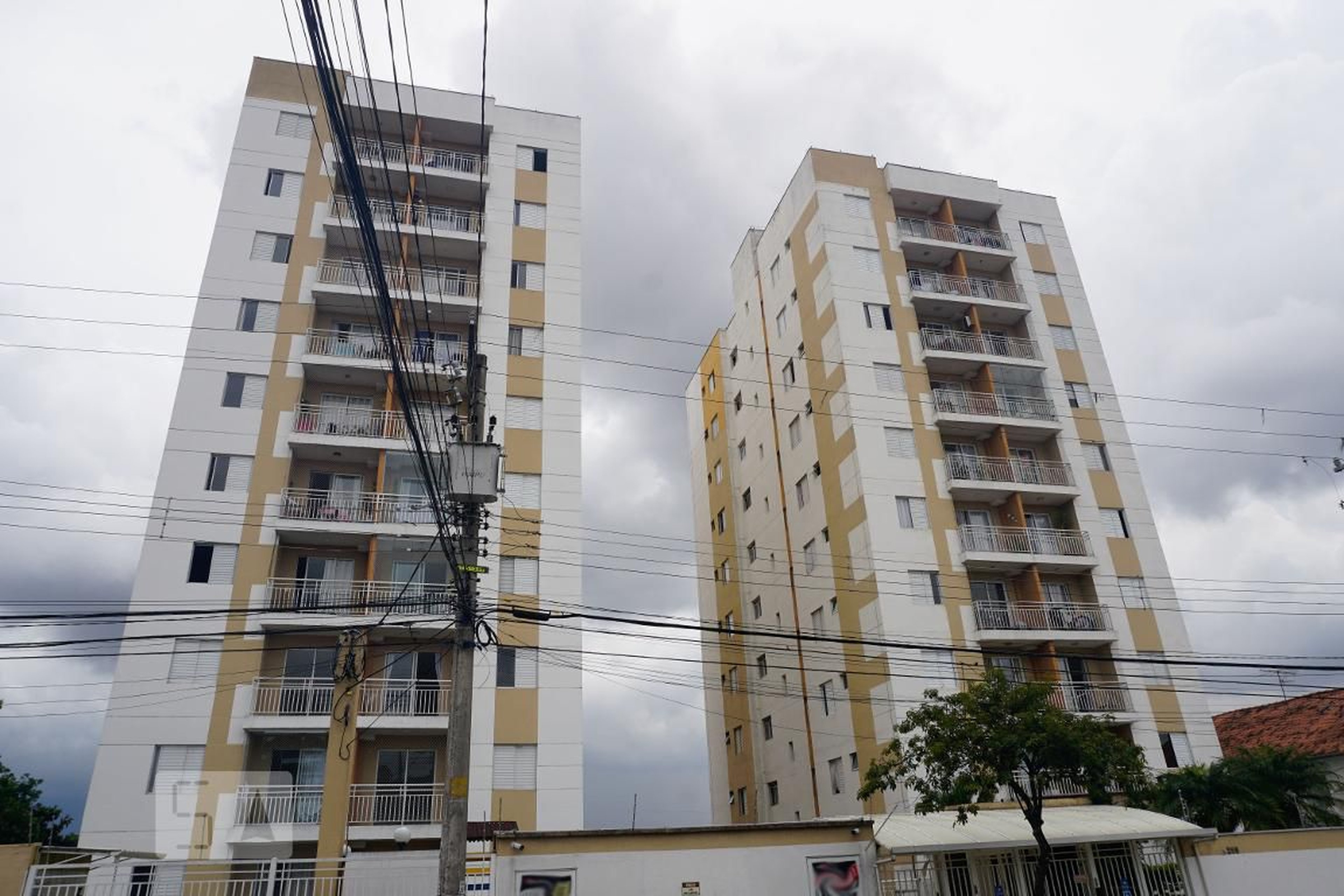 Fachada do Condomínio Residencial Rafaella