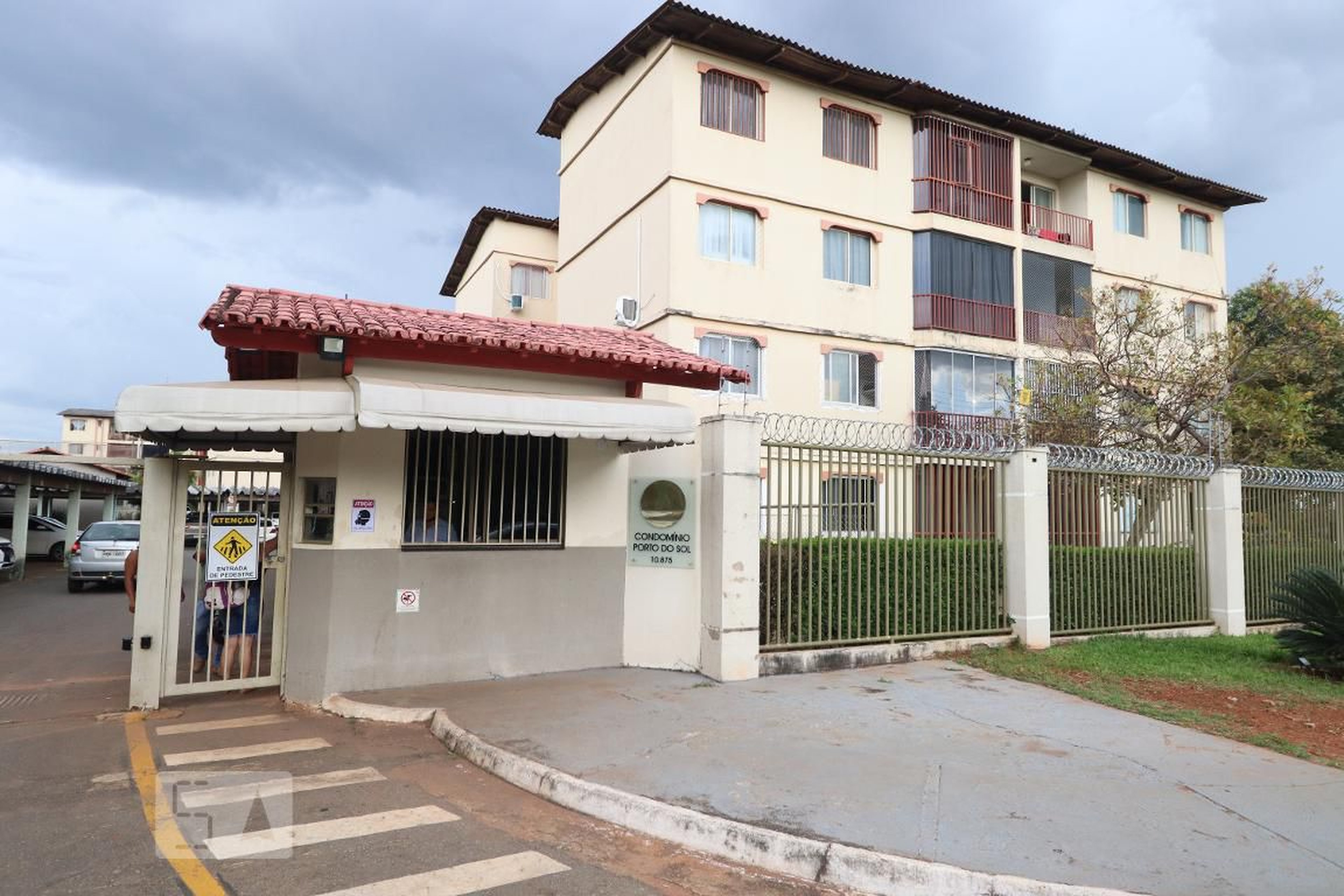 Fachada Condomínio Telefonico Teleminio Residencial Porto do Sol