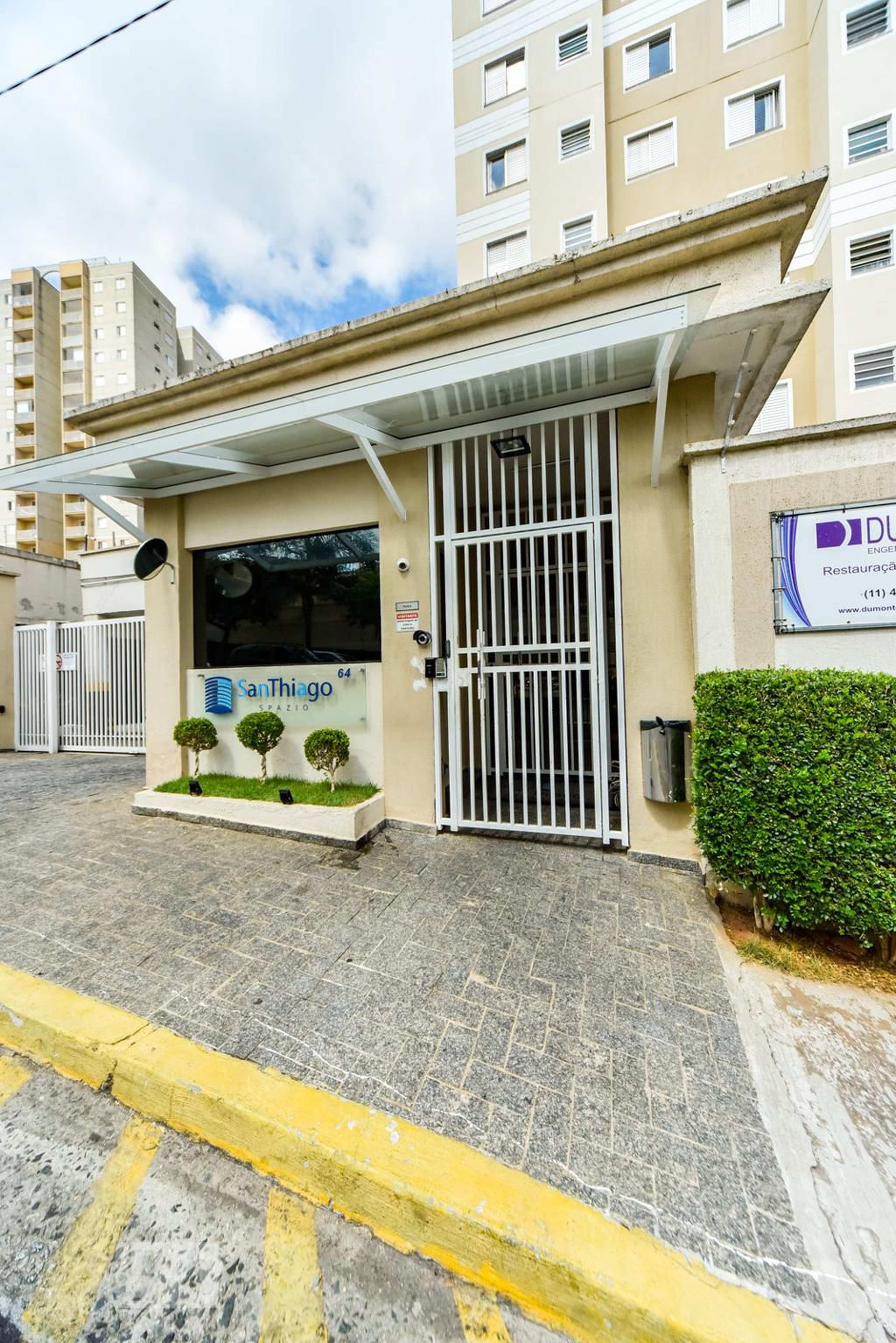 Fachada Condomínio Spazio San Thiago