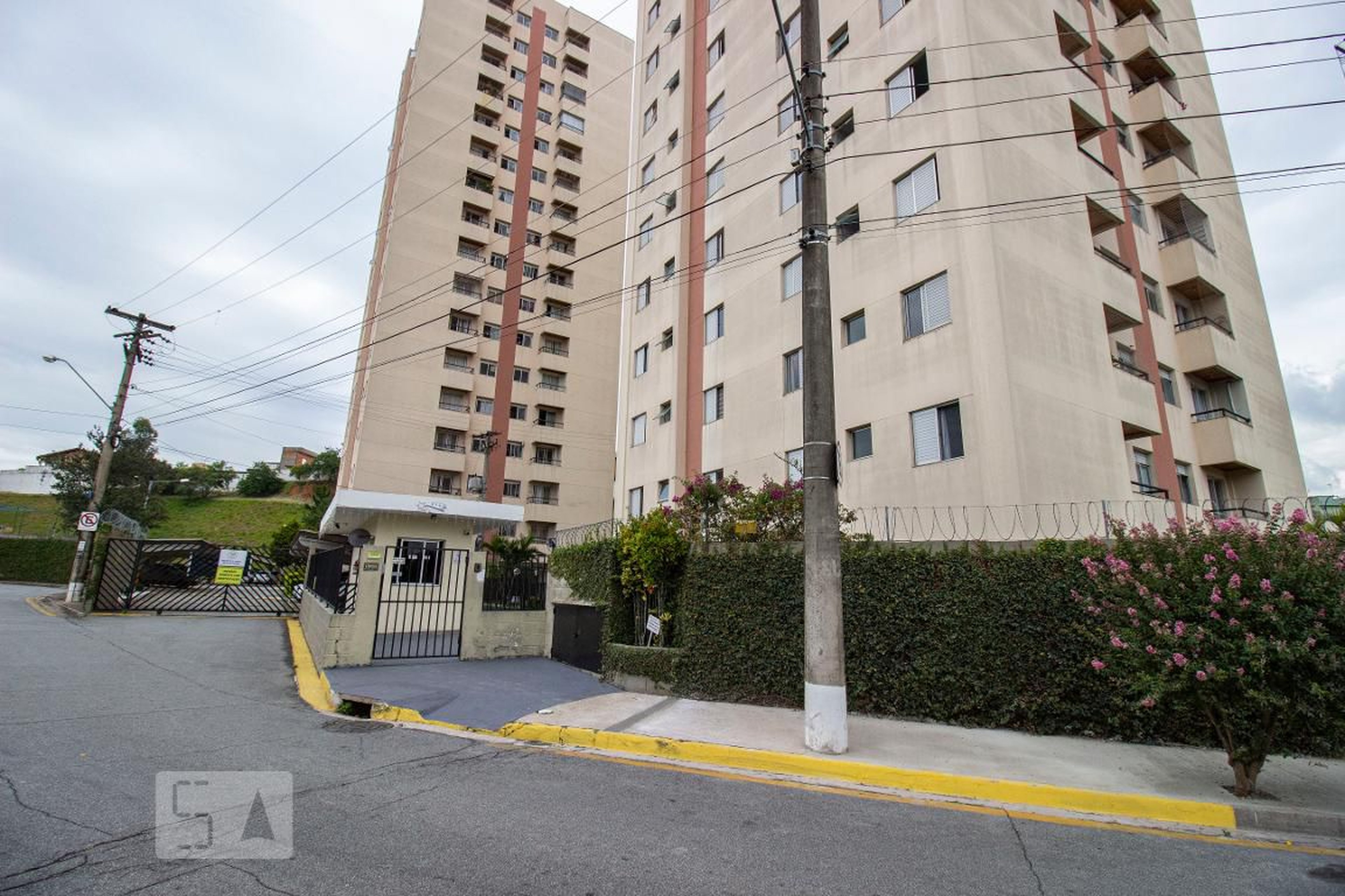 Fachada do Condomínio Residencial Nove de Julho