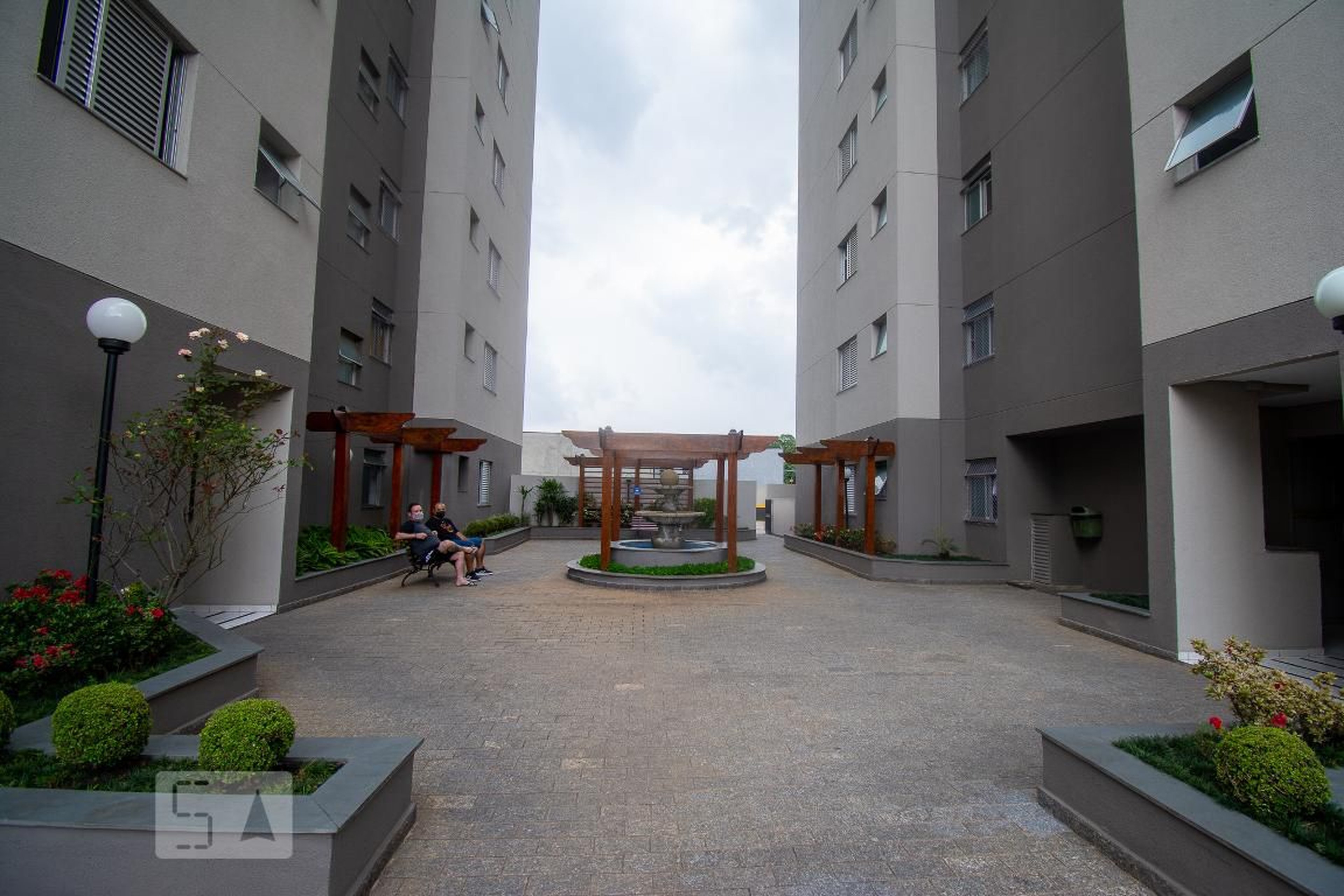 Fachada do Condomínio Condomínio Vivendas da Paineira