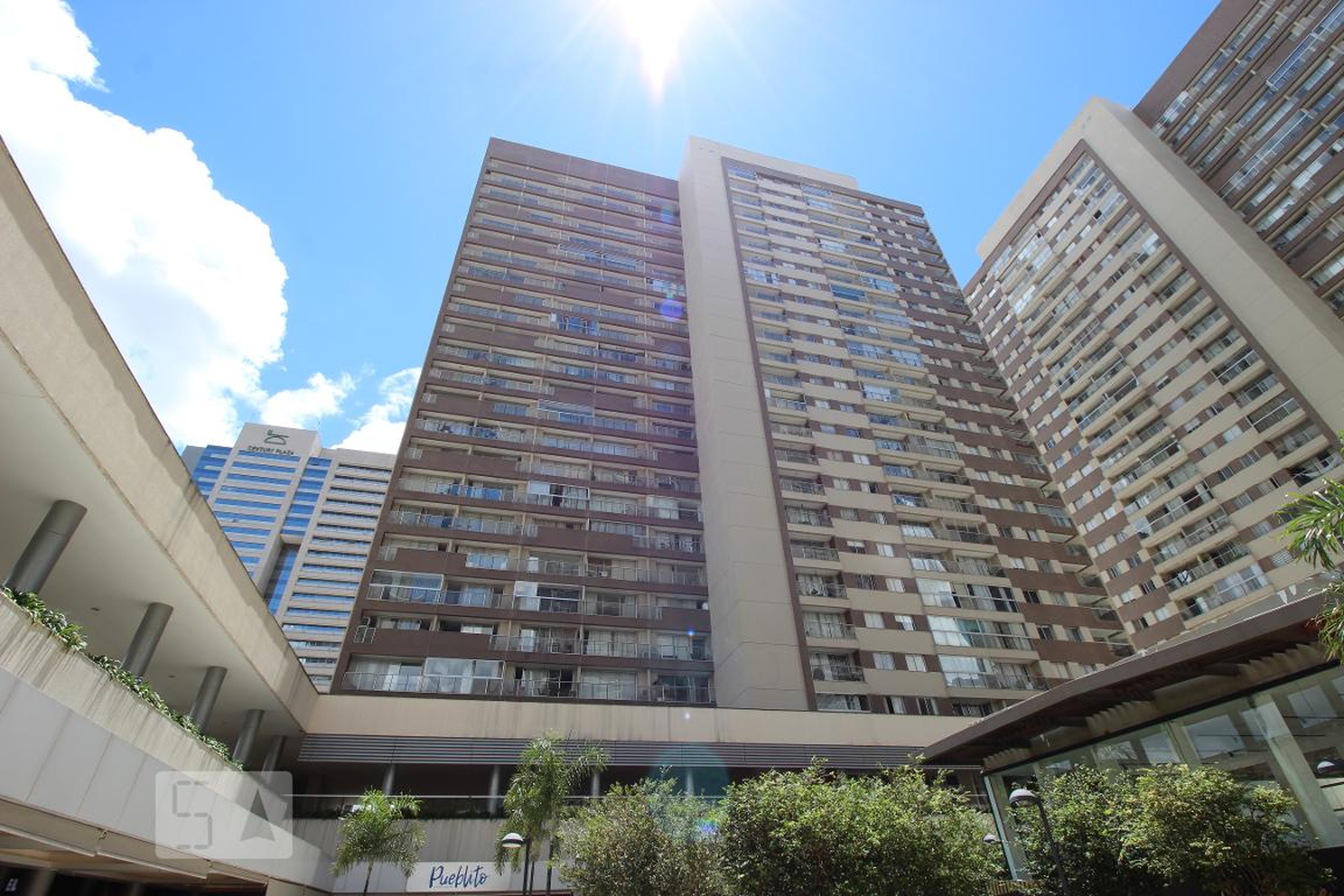 Fachada Condomínio em Rua Copaíba, Lote 1 