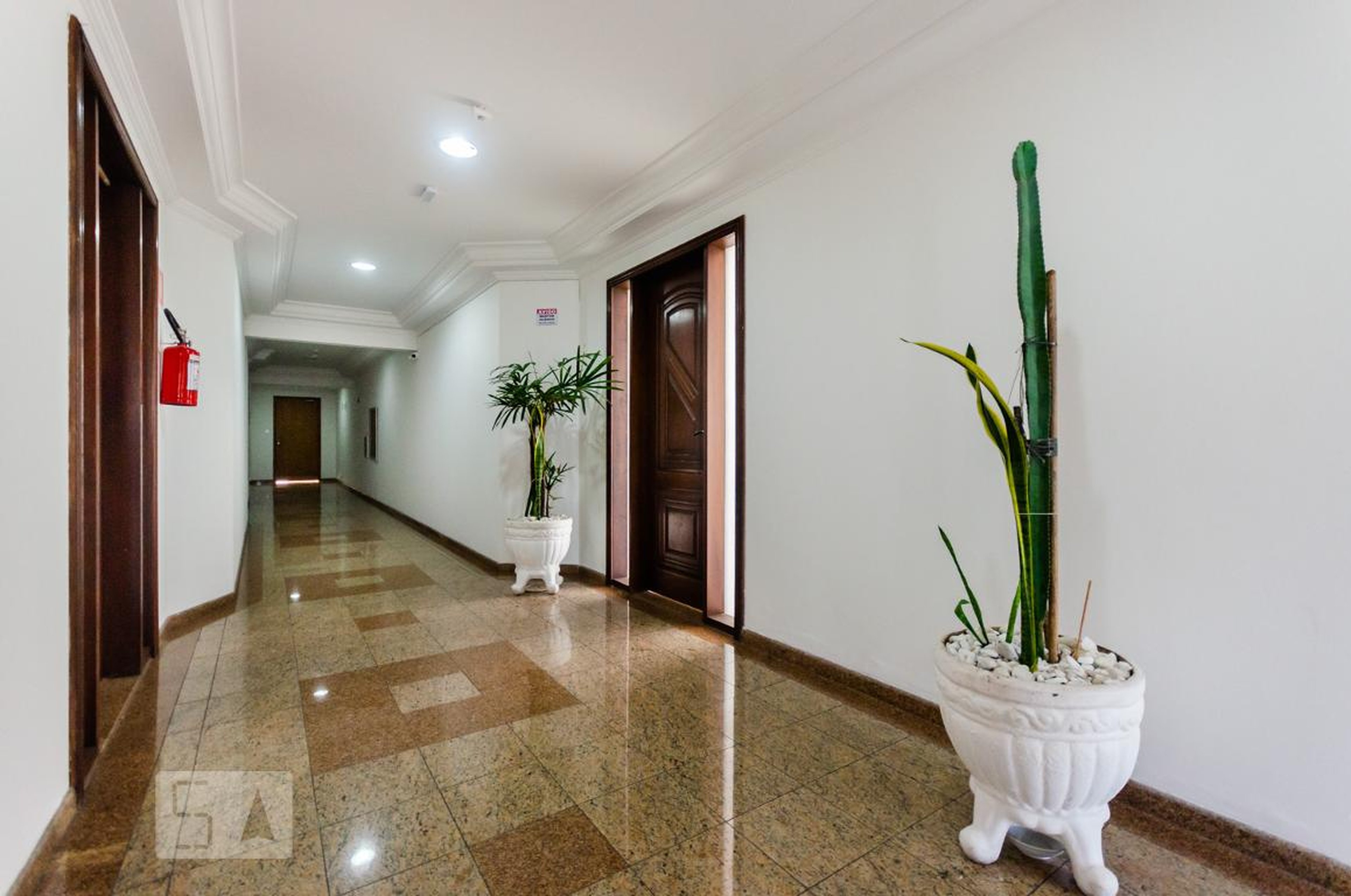 Hall de entrada - Residencial Paúba
