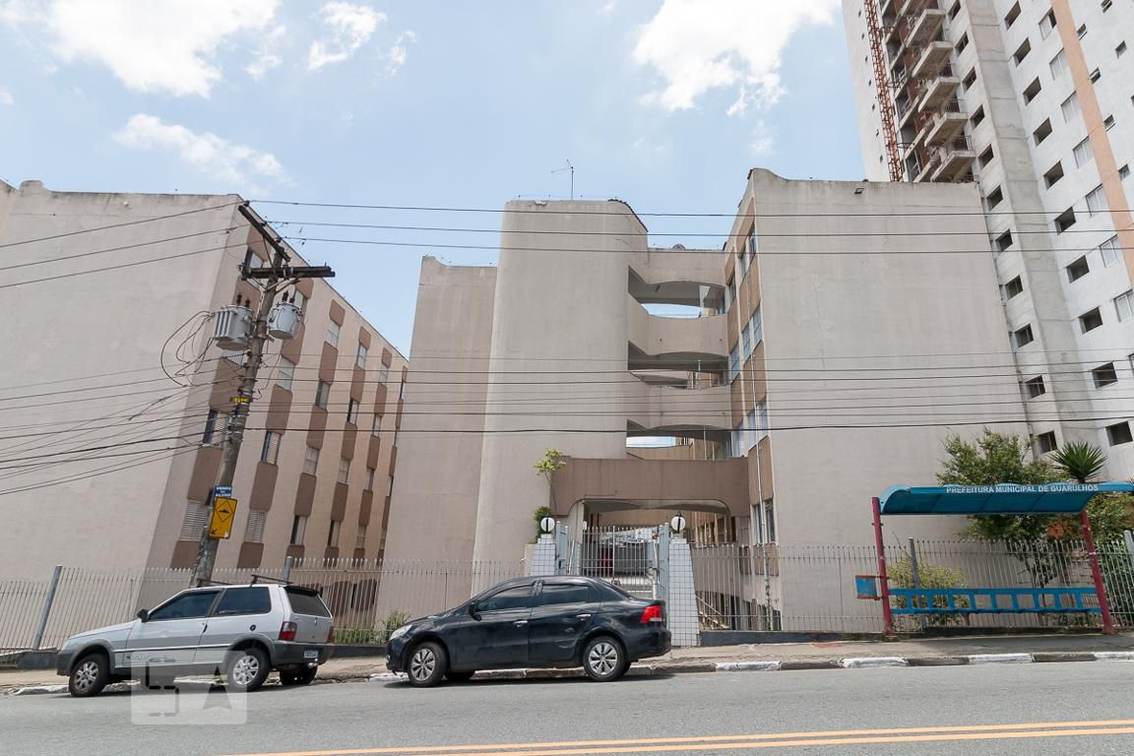 Fachada do condomínio Residencial Emilio Ribas
