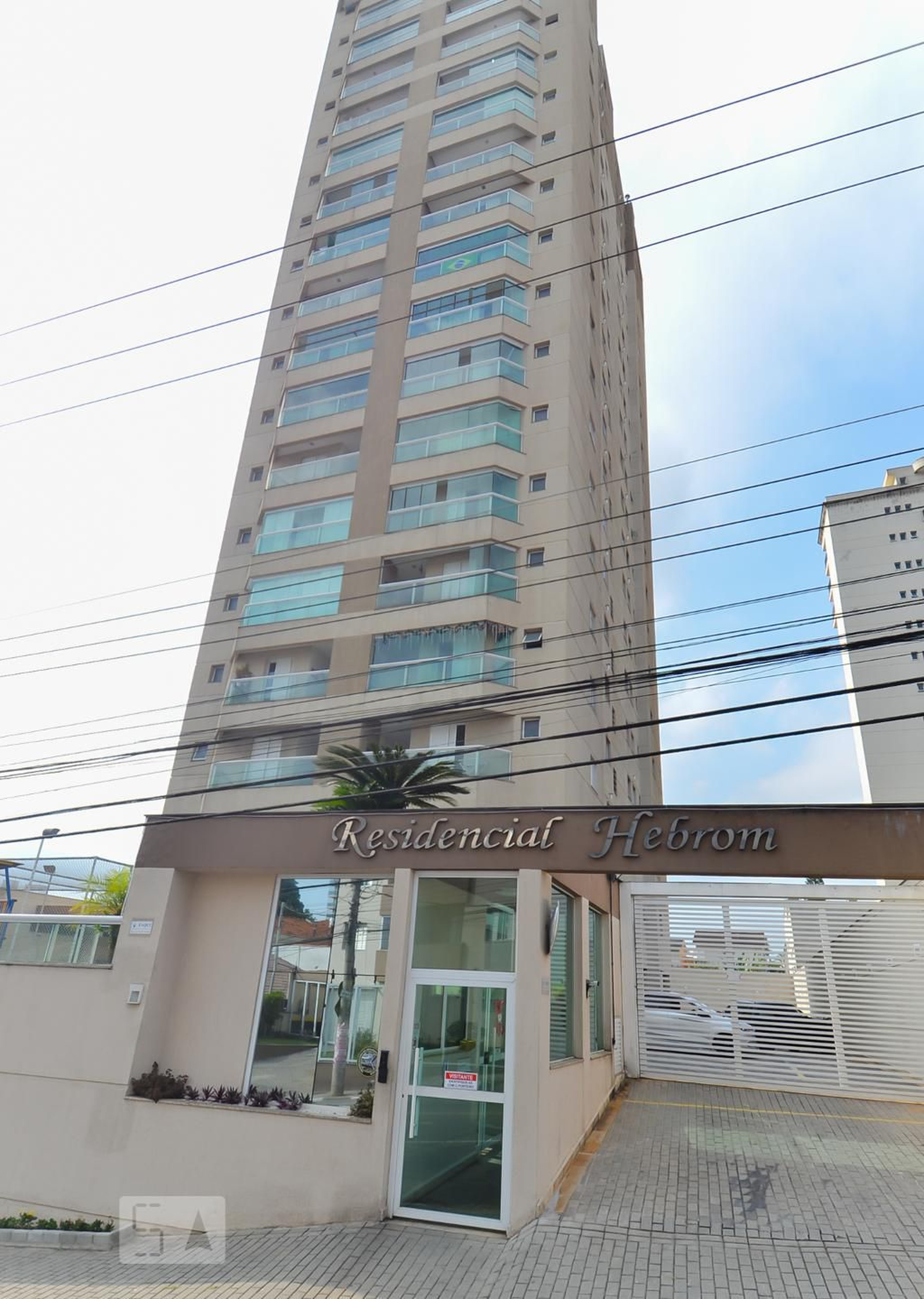 Fachada do Condomínio Residencial Hebrom