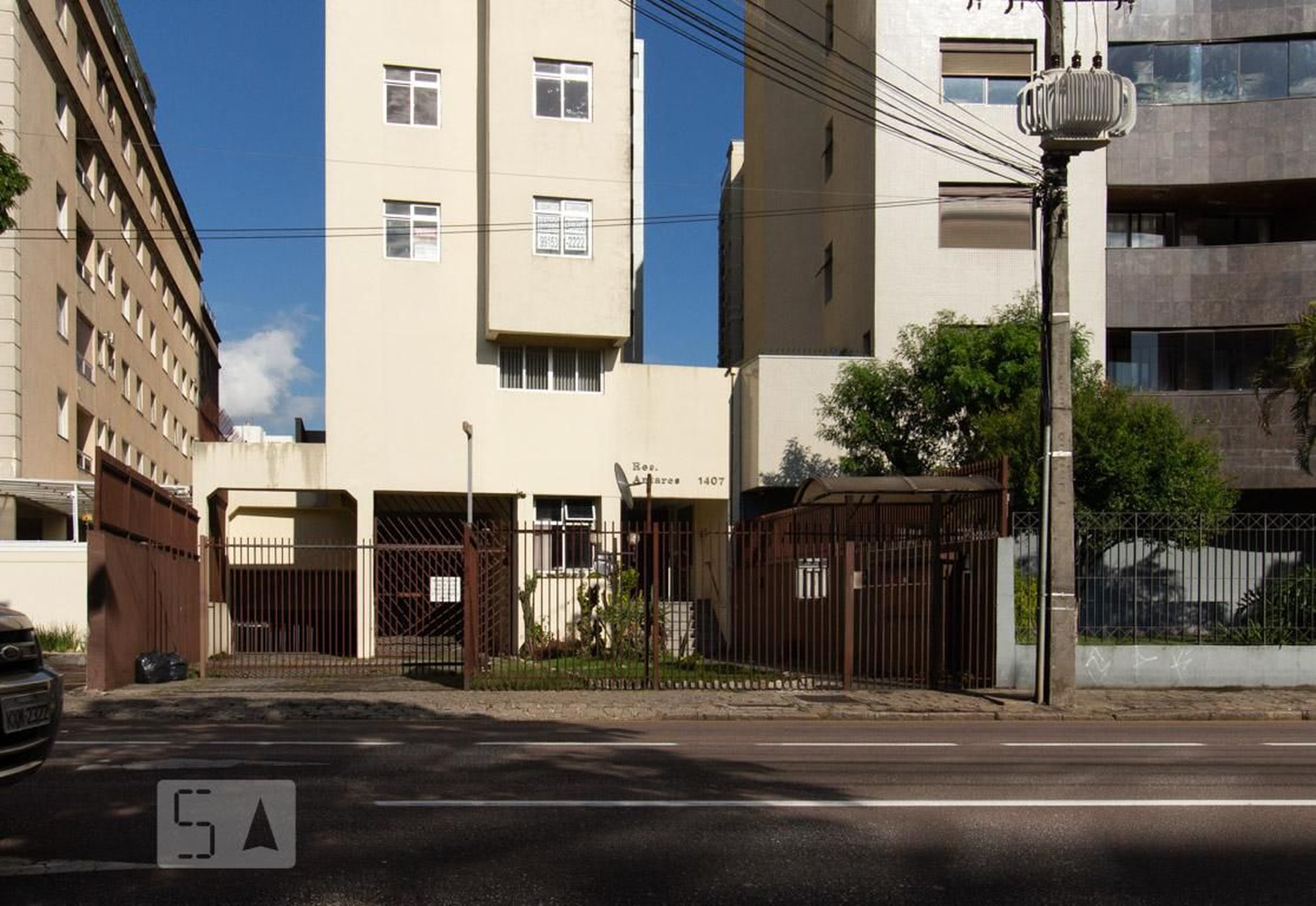 Fachada do Prédio Edifício Antares