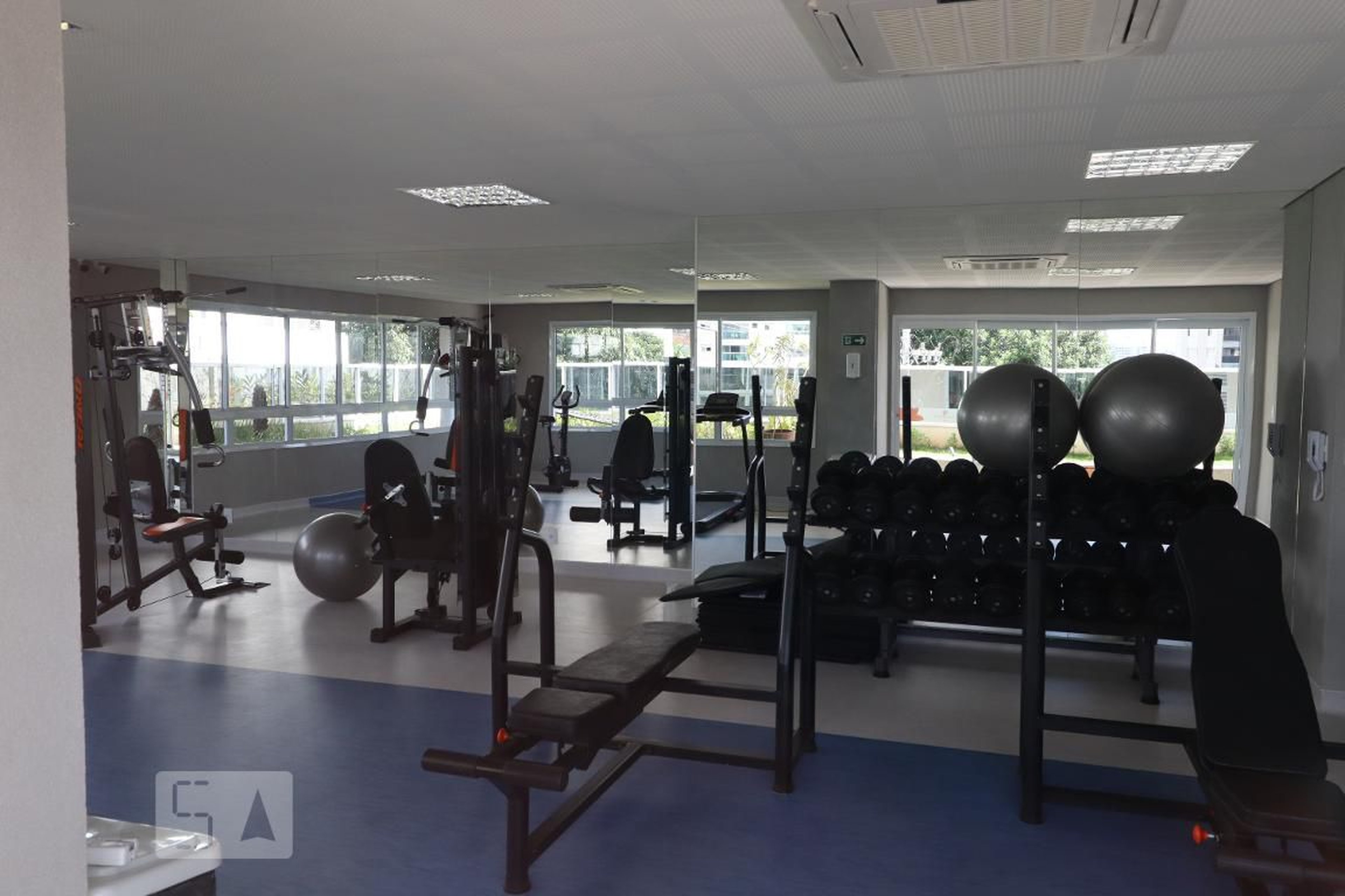 Área comum - Academia - 