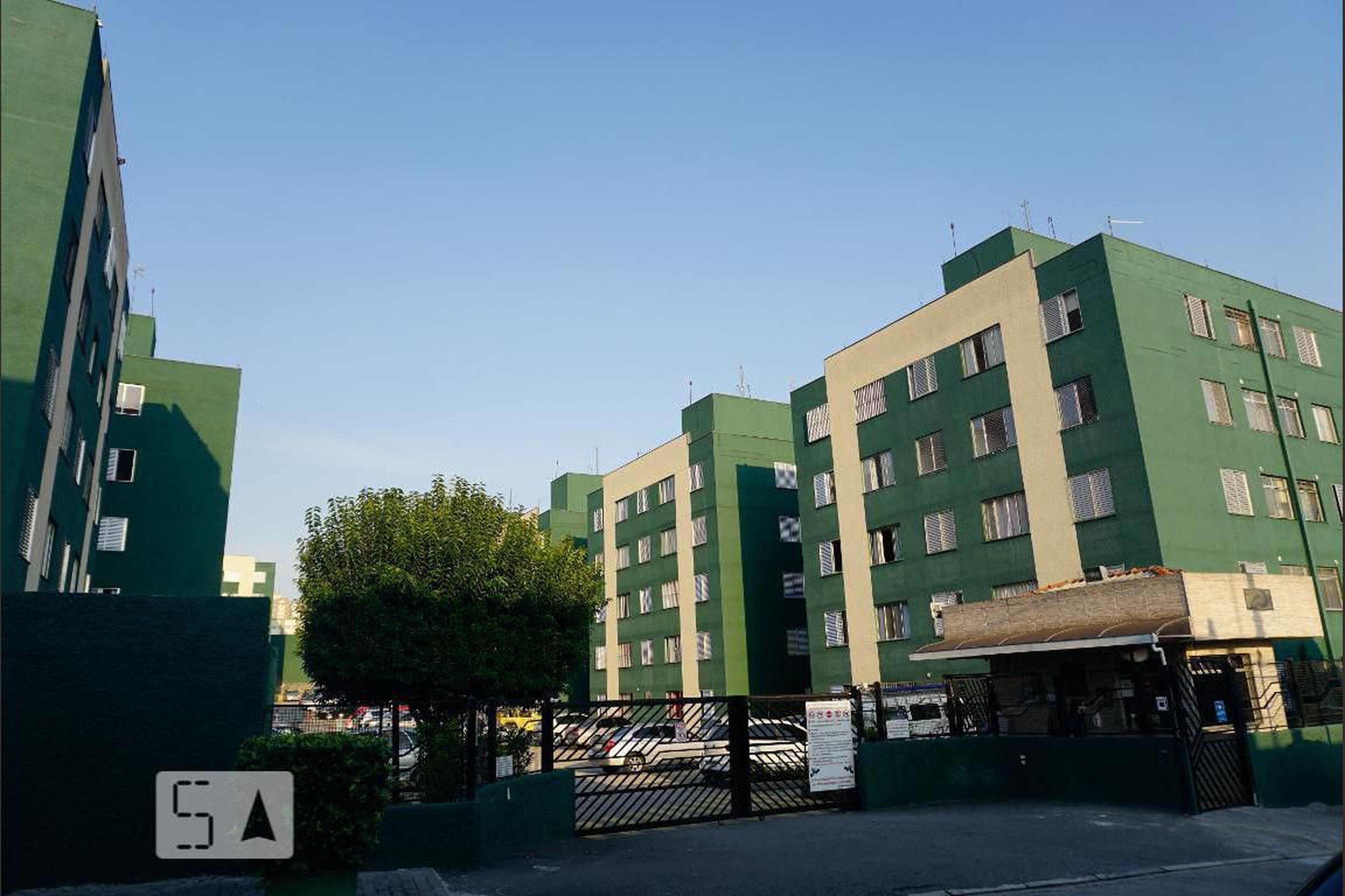 Fachada do Condomínio Residencial Michelangelo