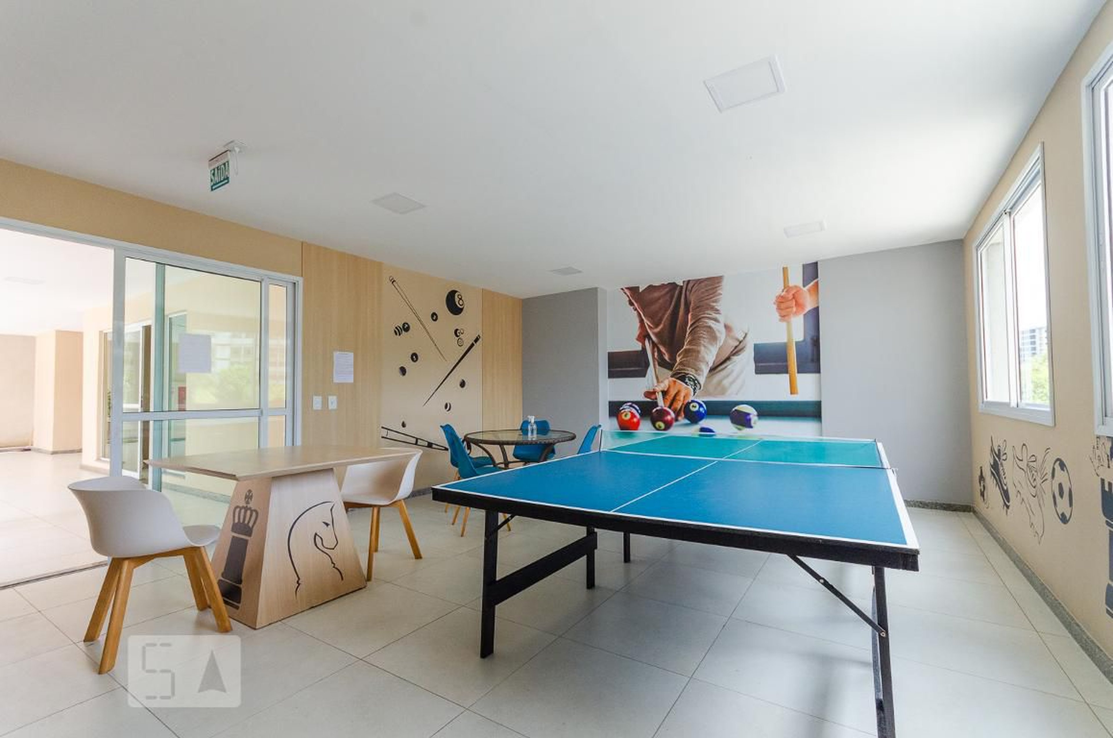 Salão de jogos - Residencial Varandas da Fonte Nova