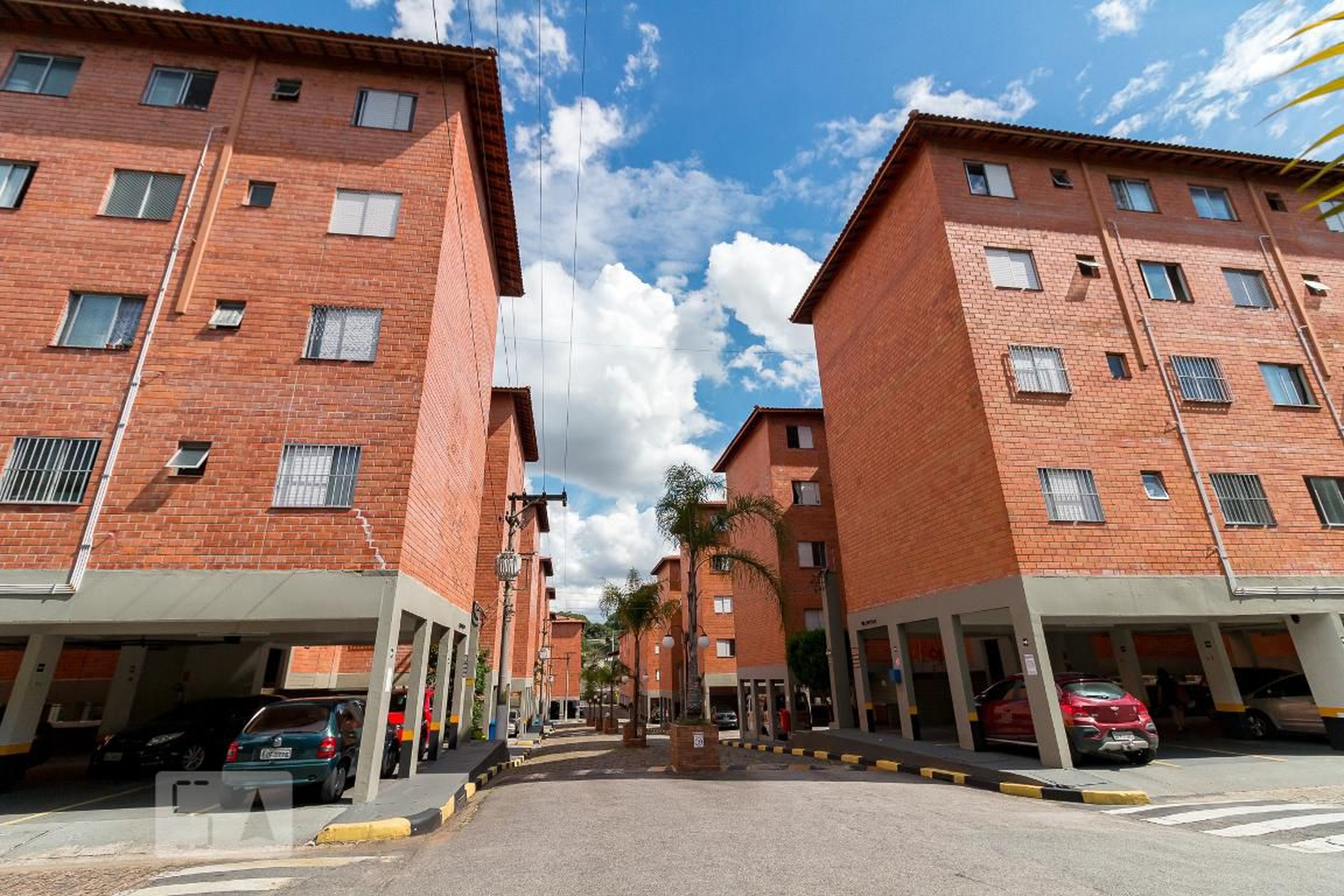 Fachada do condomínio Condomínio Itália