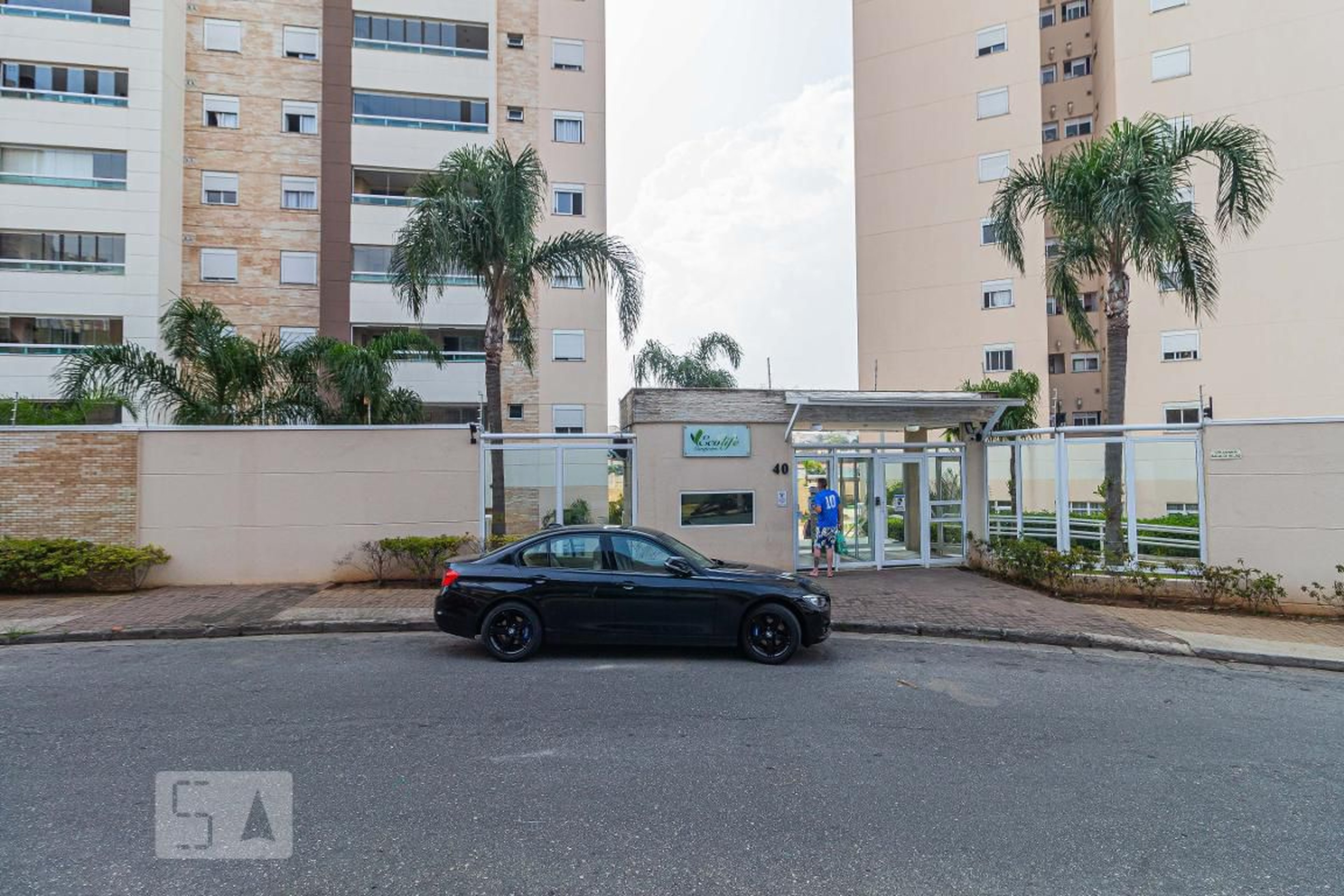 Fachada do Condominio Condomínio Ecolife Campestre