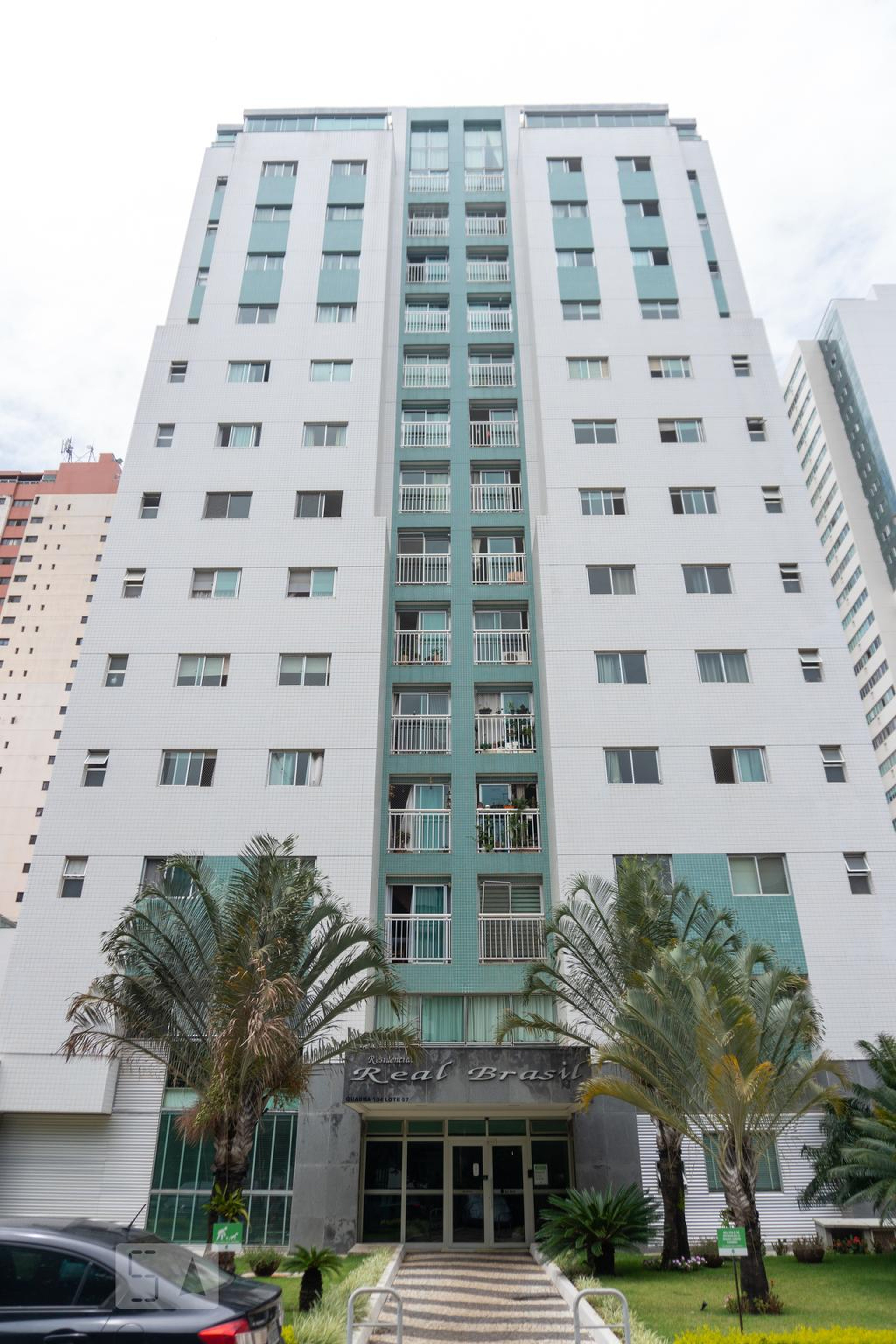 Fachada do Condomínio Residencial Villeneuve