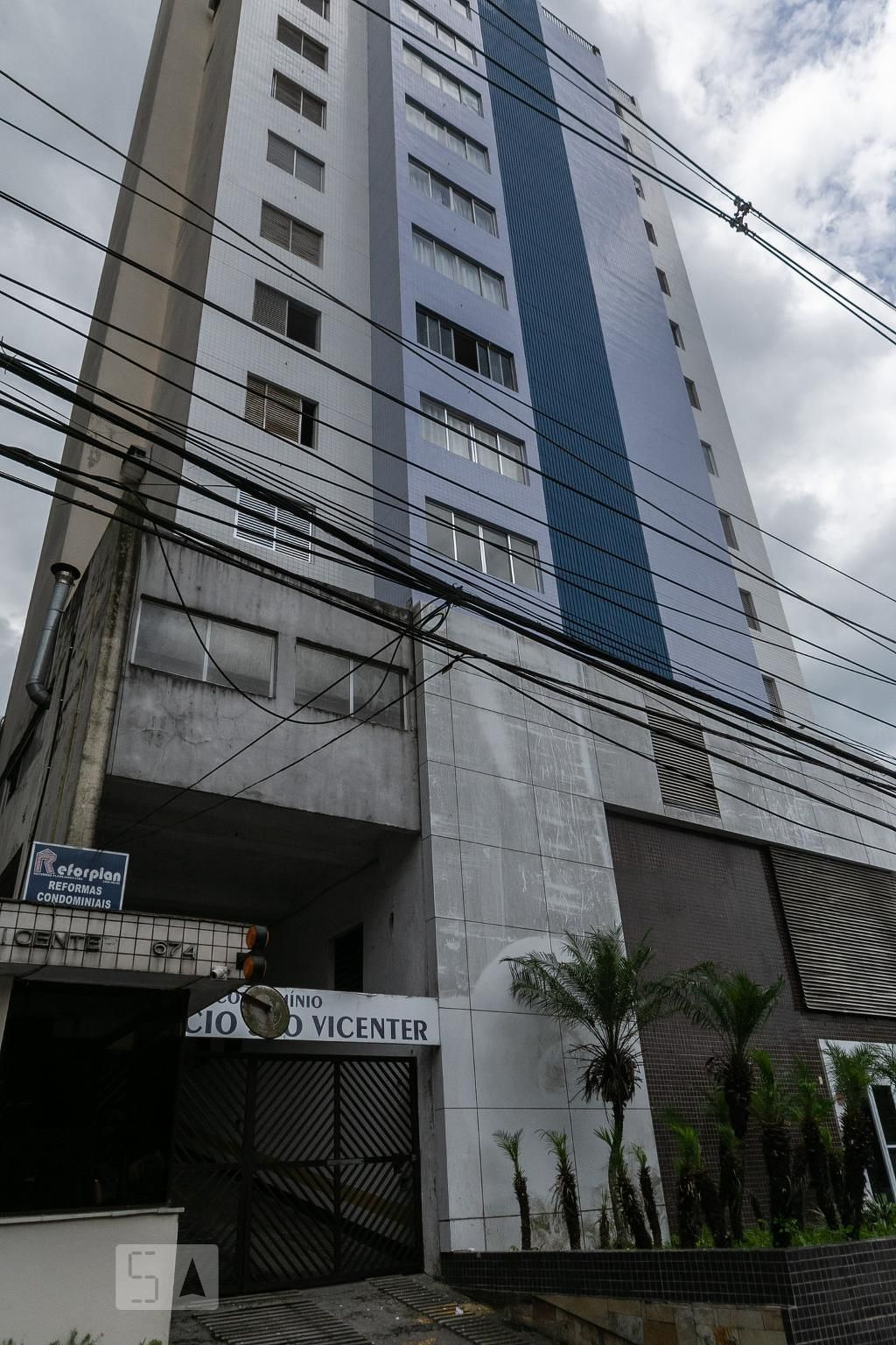 Fachada Condomínio Sao Vicenter