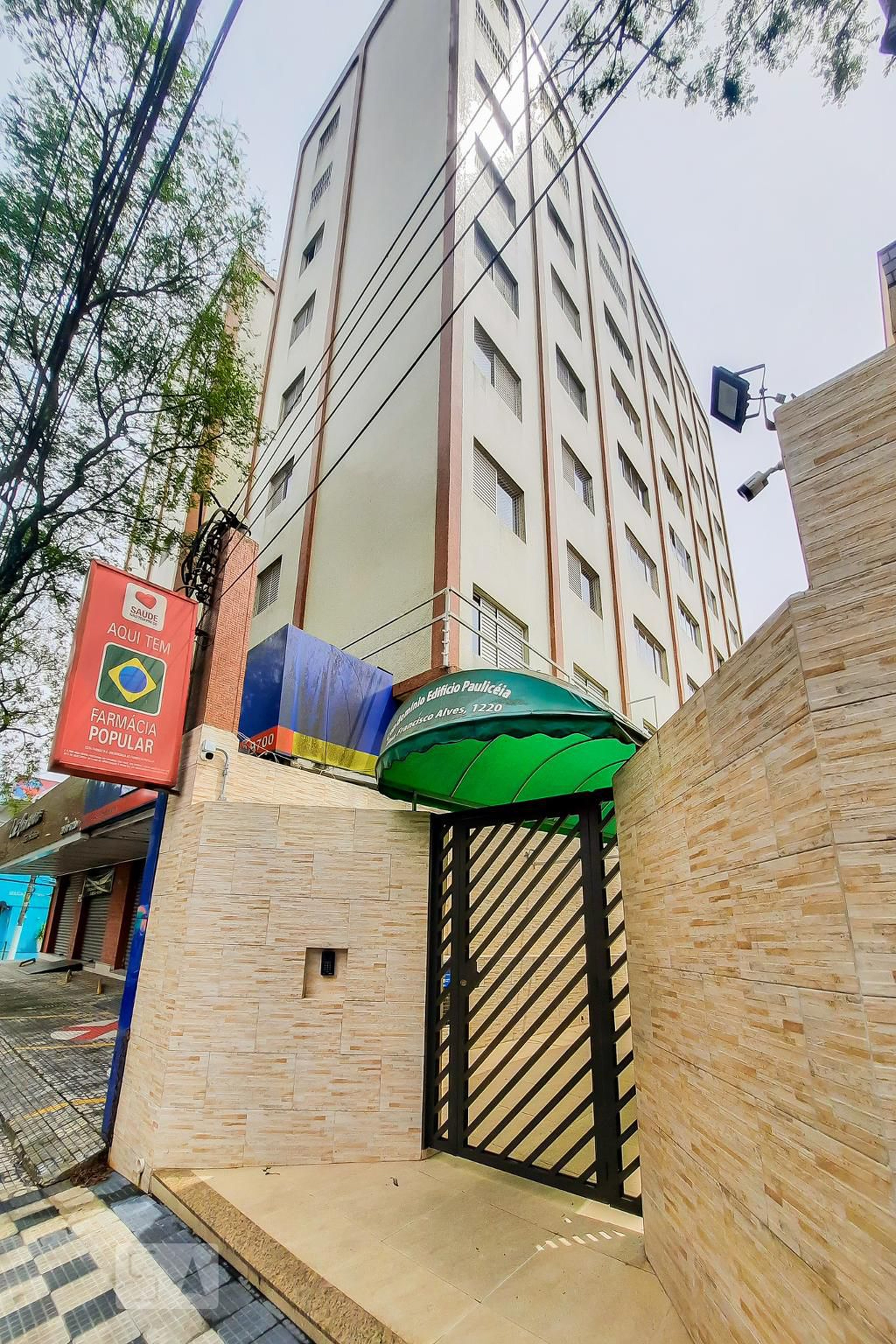 Fachada do Condomínio Edifício Pauliceia