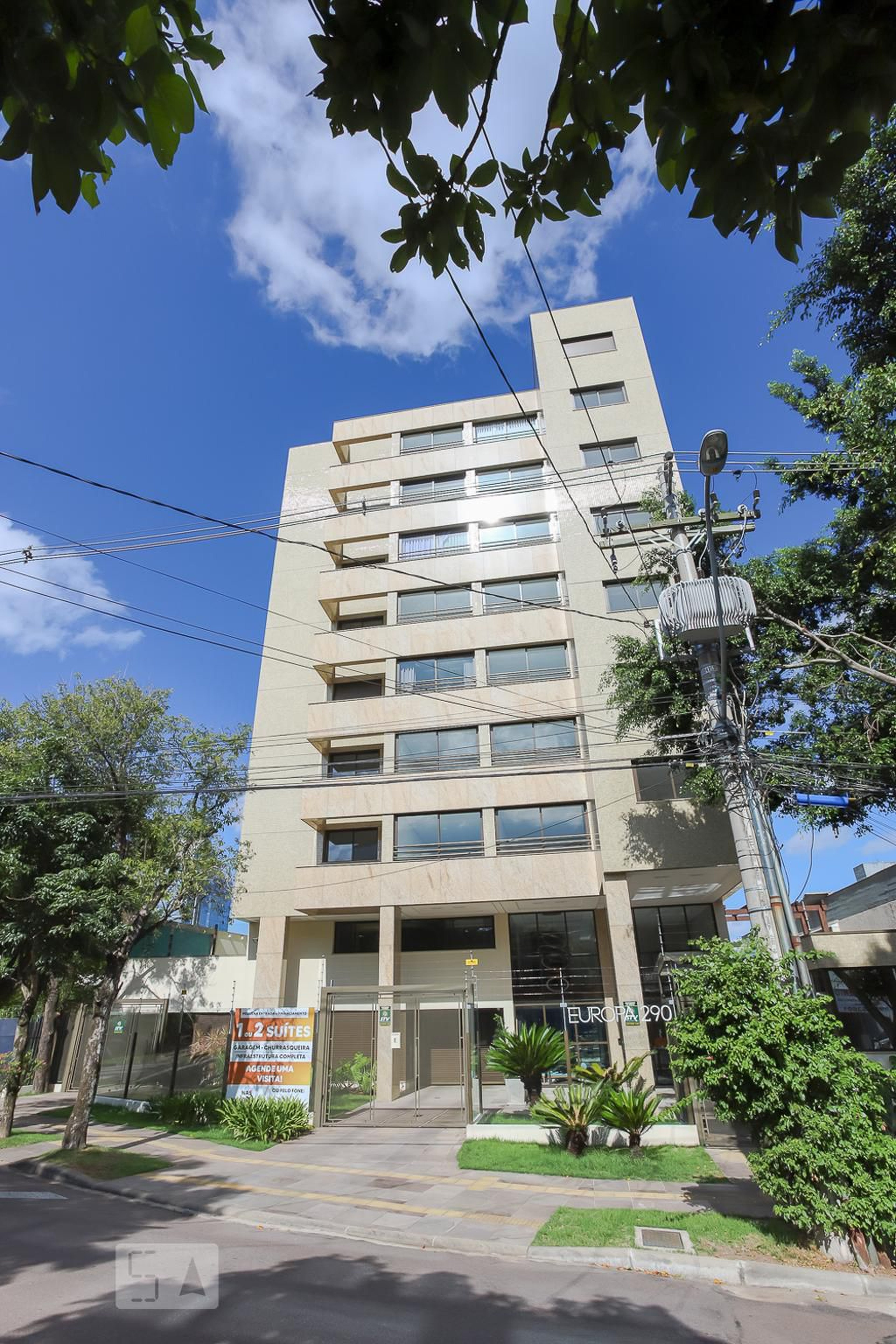 Fachada do Prédio Condomínio Europa Surpreendente