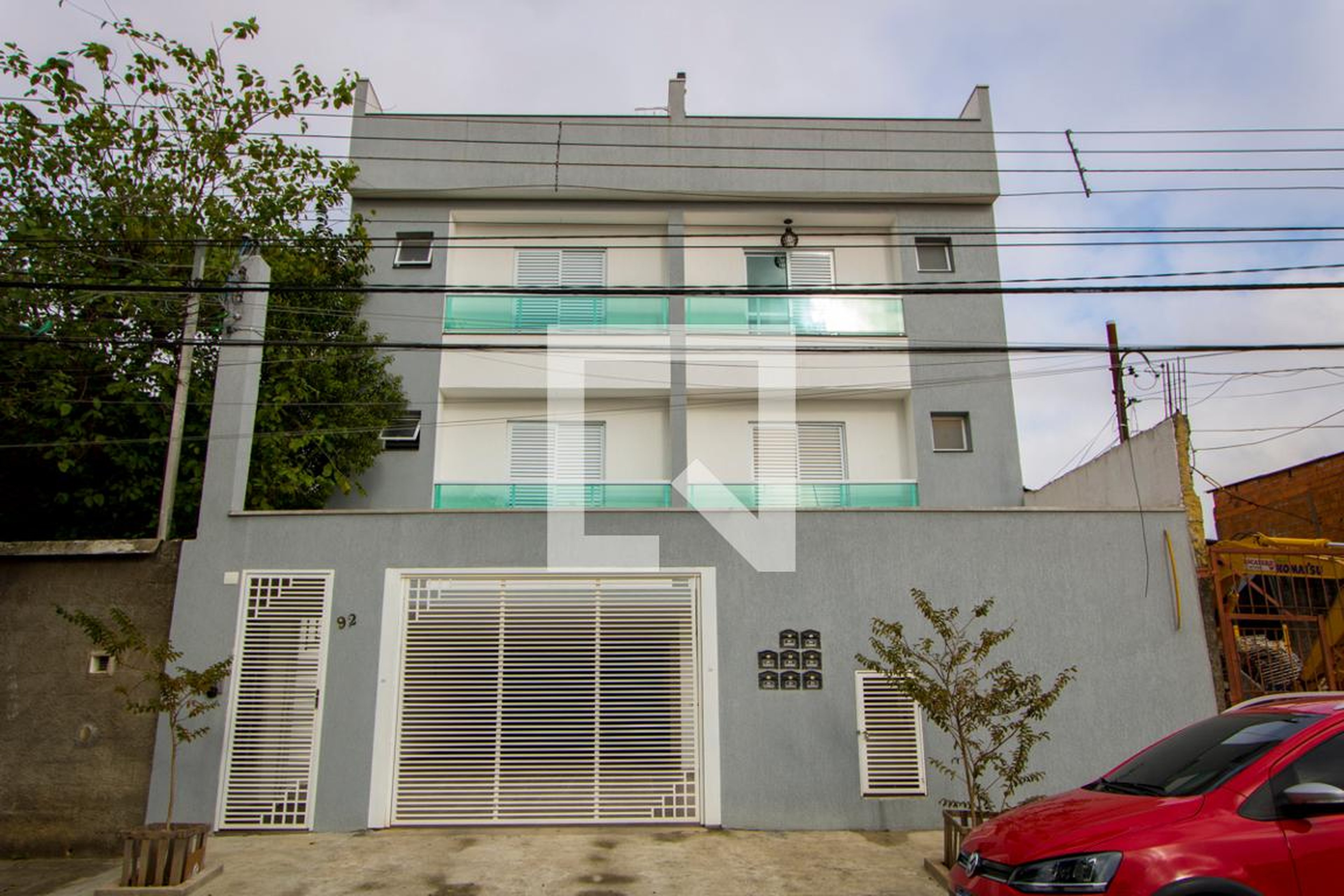 Fachada Condomínio em Rua Osório de Almeida, 92