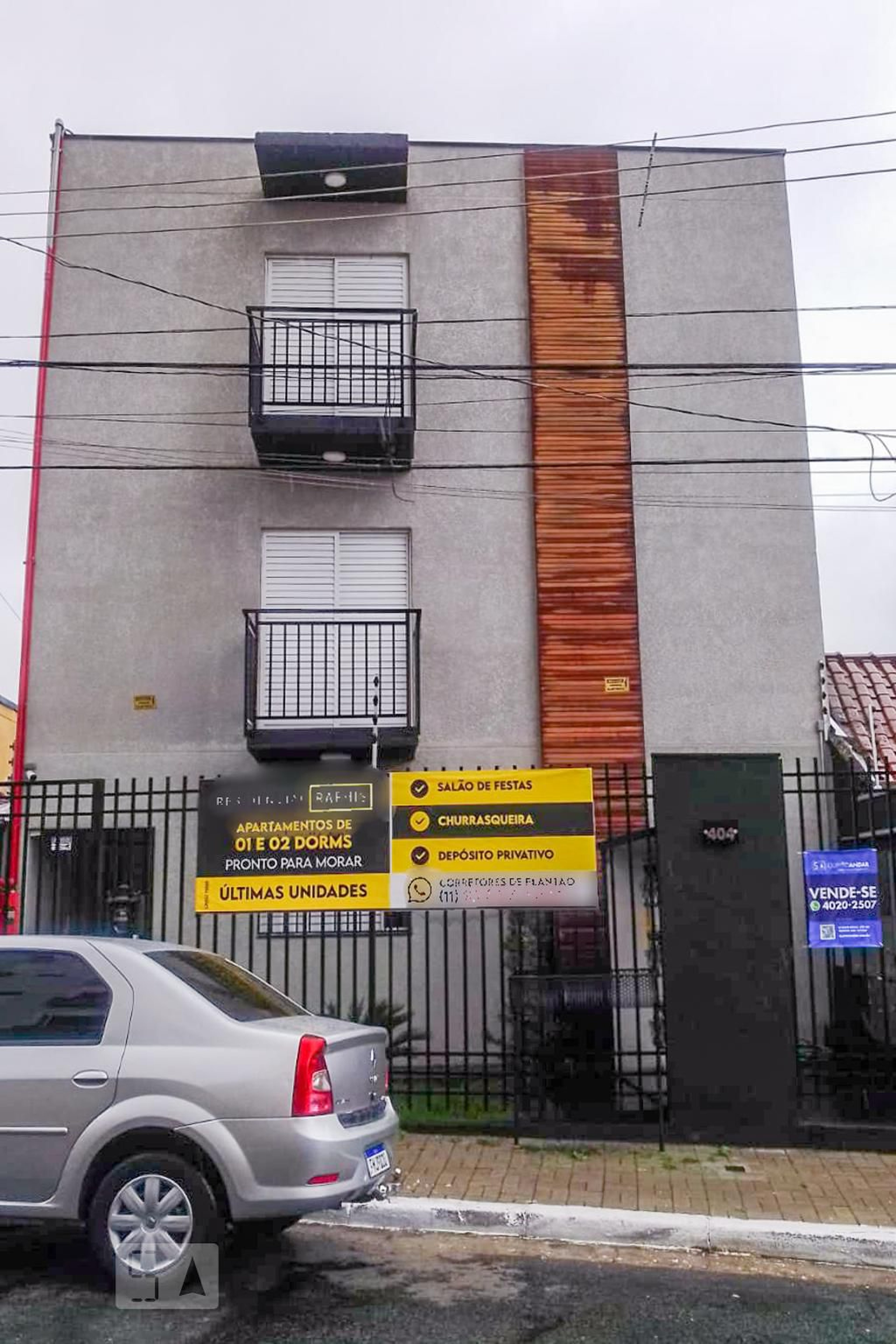 Fachada Condomínio em Rua Marius, 1712